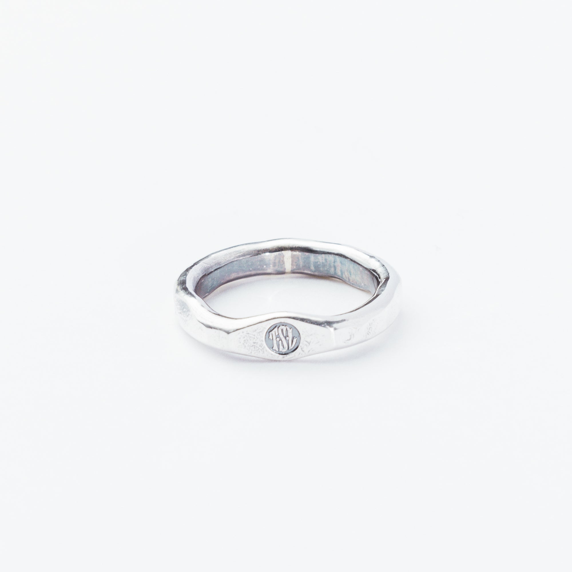 silver fine ring