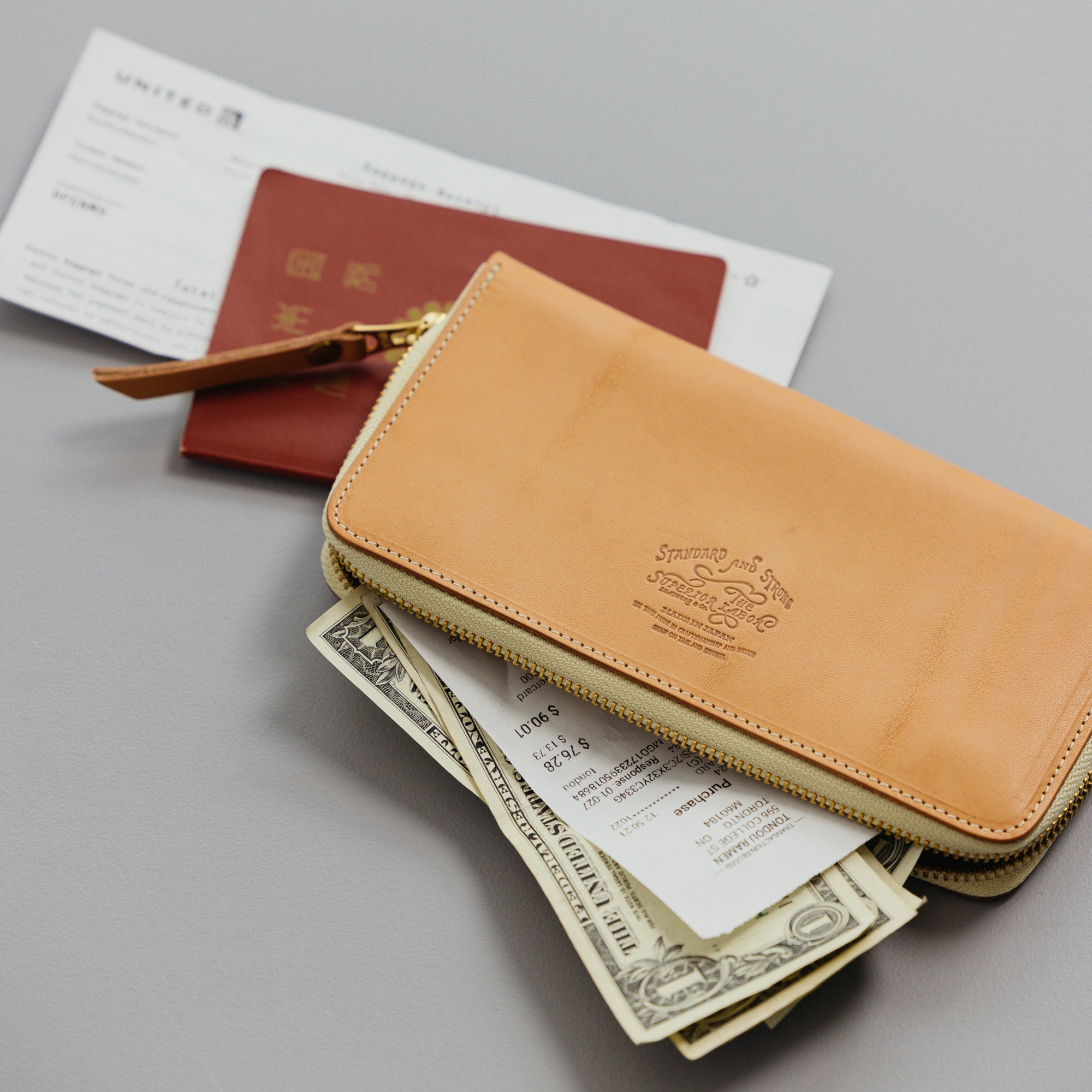 SL0224 zip long wallet