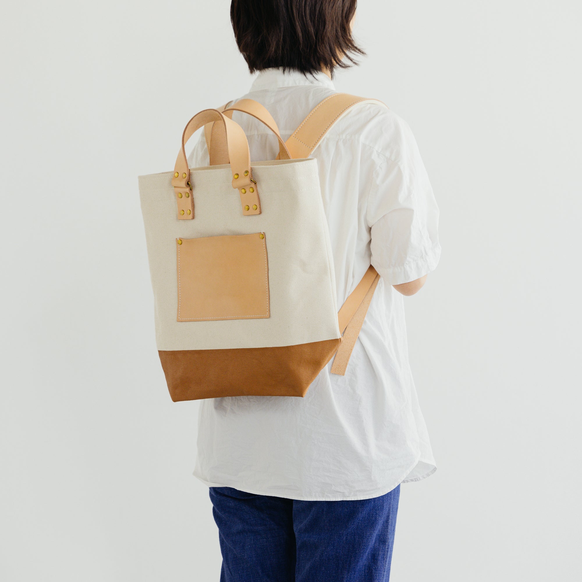 SL0011 canvas 2way backpack