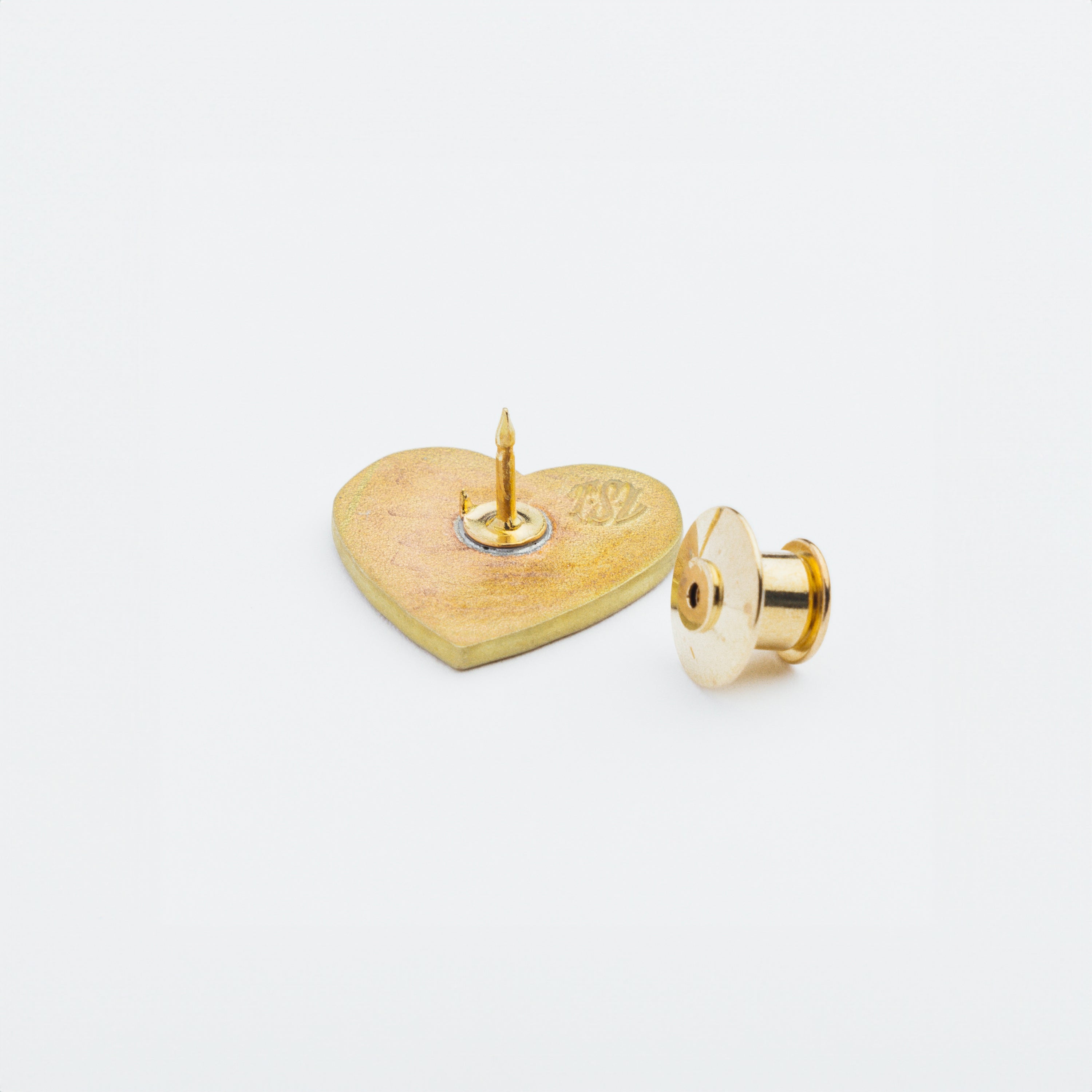 THE SUPERIOR LABOR Brass Pin - Heart Logo (10 colours)