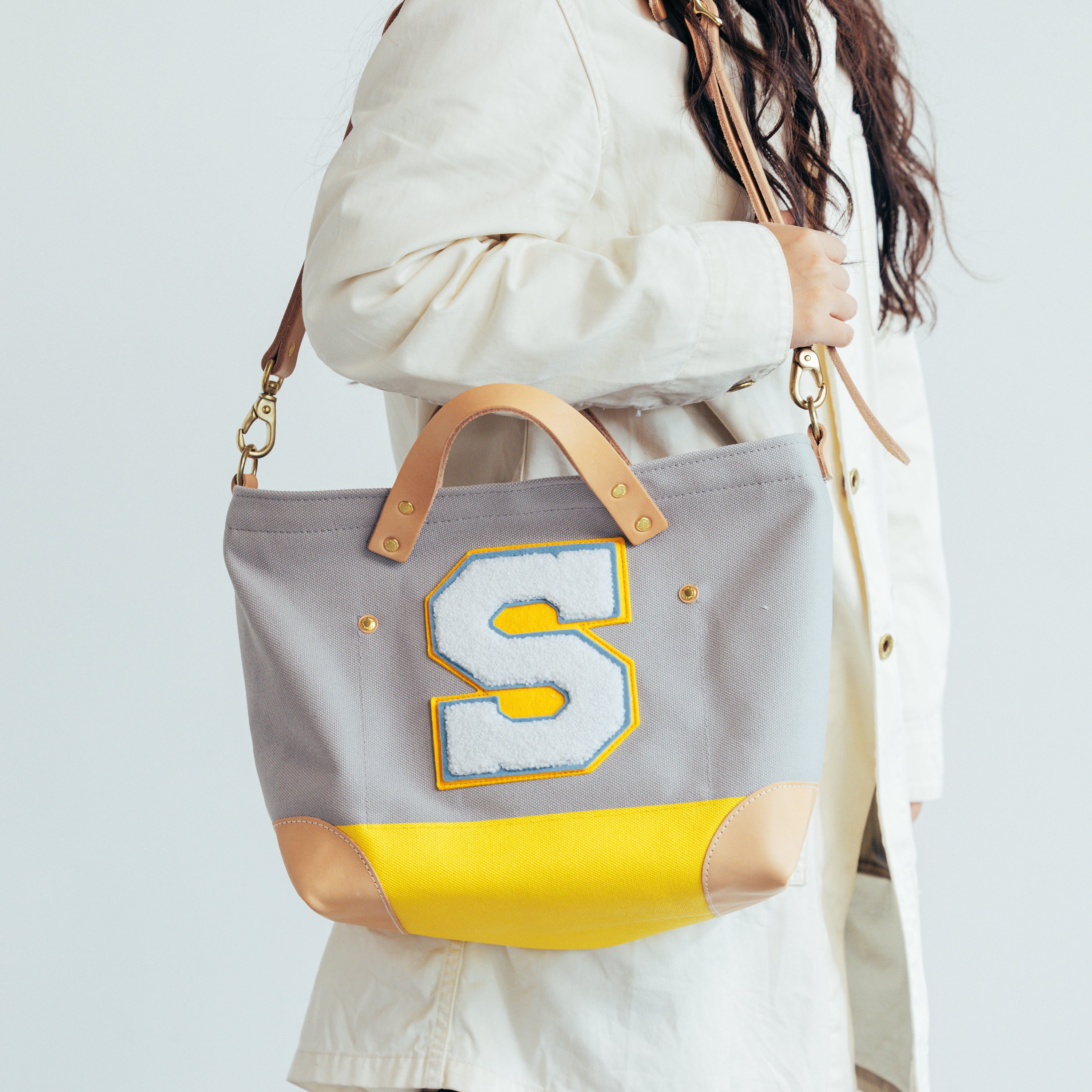 SL1153 engineer shoulder bag XS leather corner【S】限定品