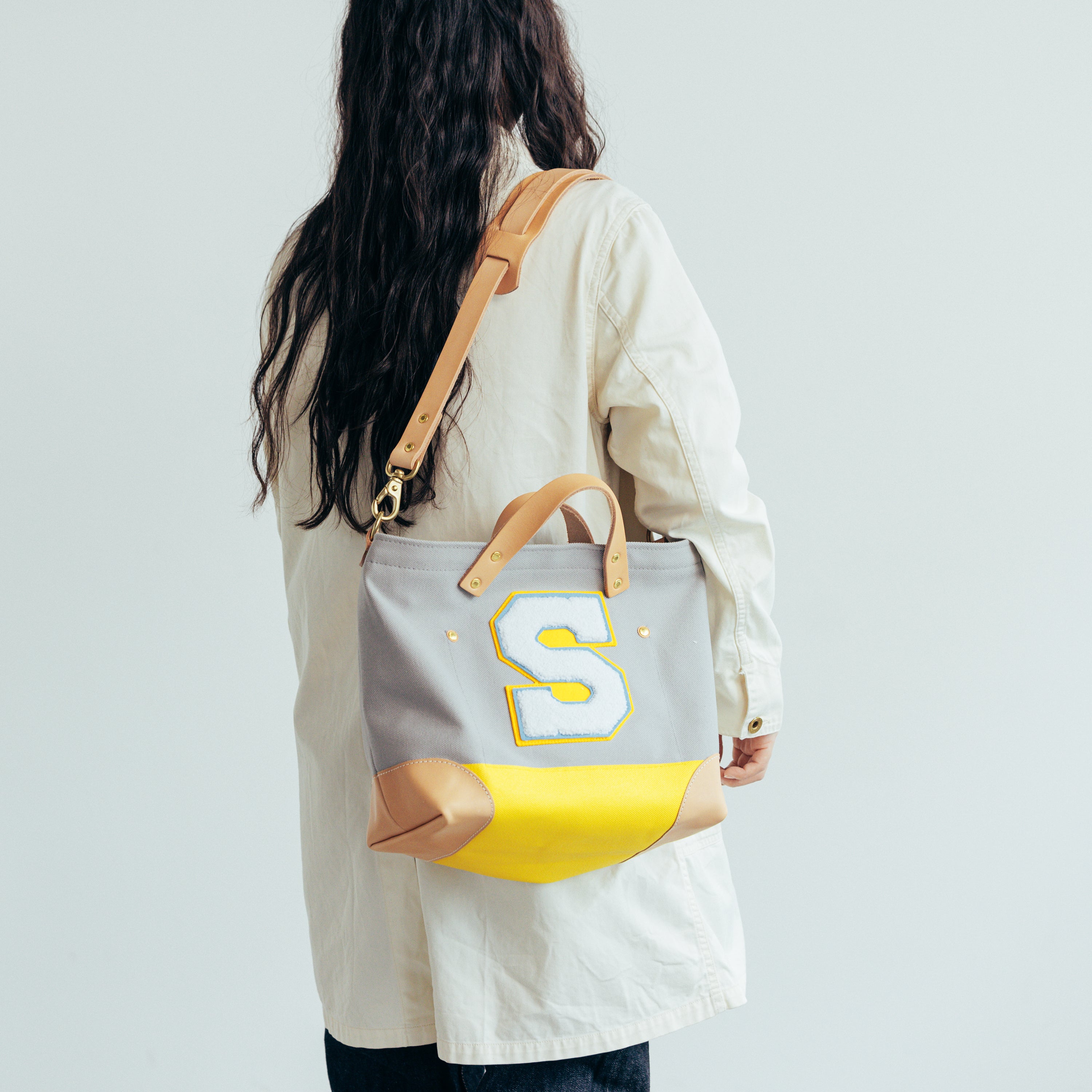 SL1153 engineer shoulder bag XS leather corner【S】限定品