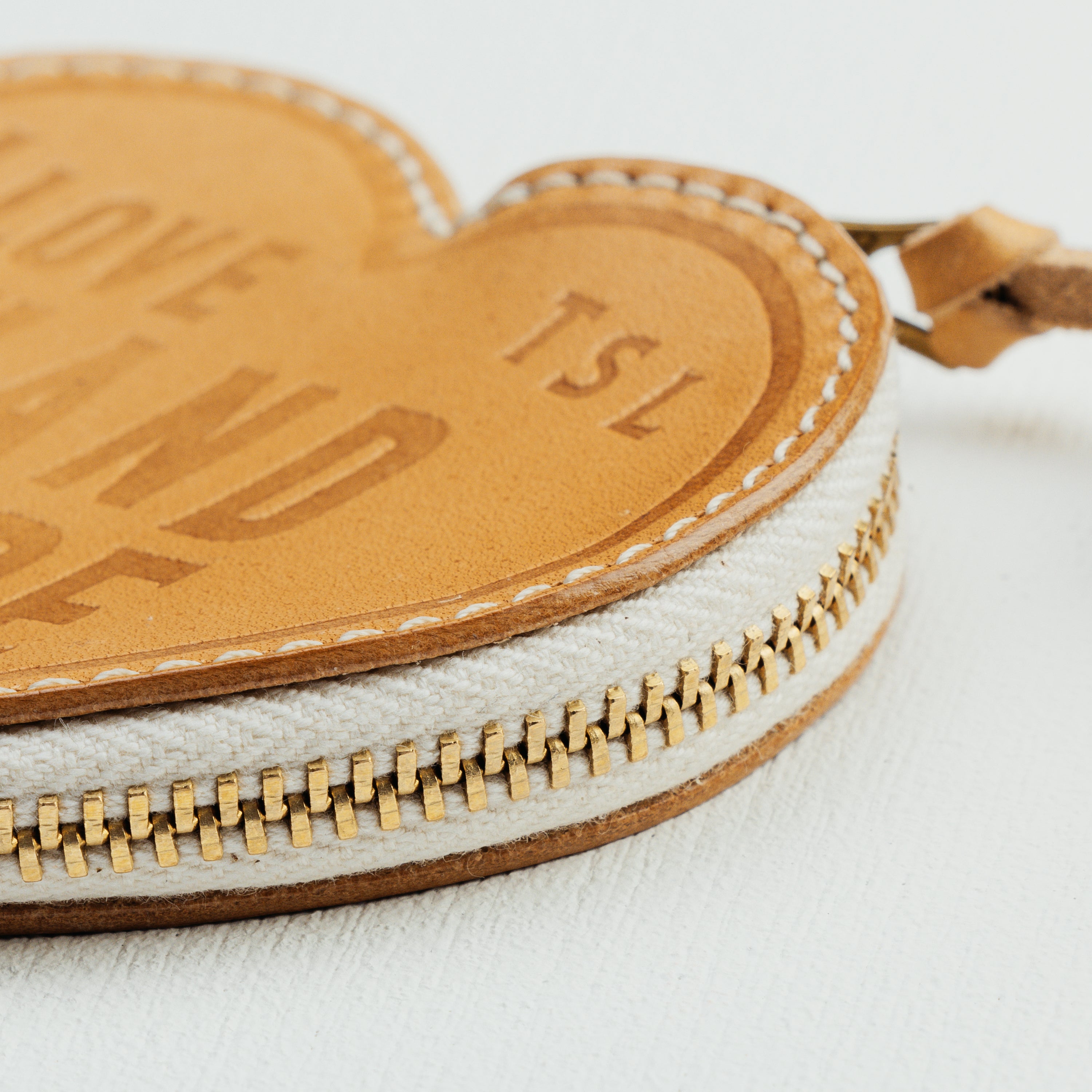 SL0277 I LOVE HAND MADE coin case