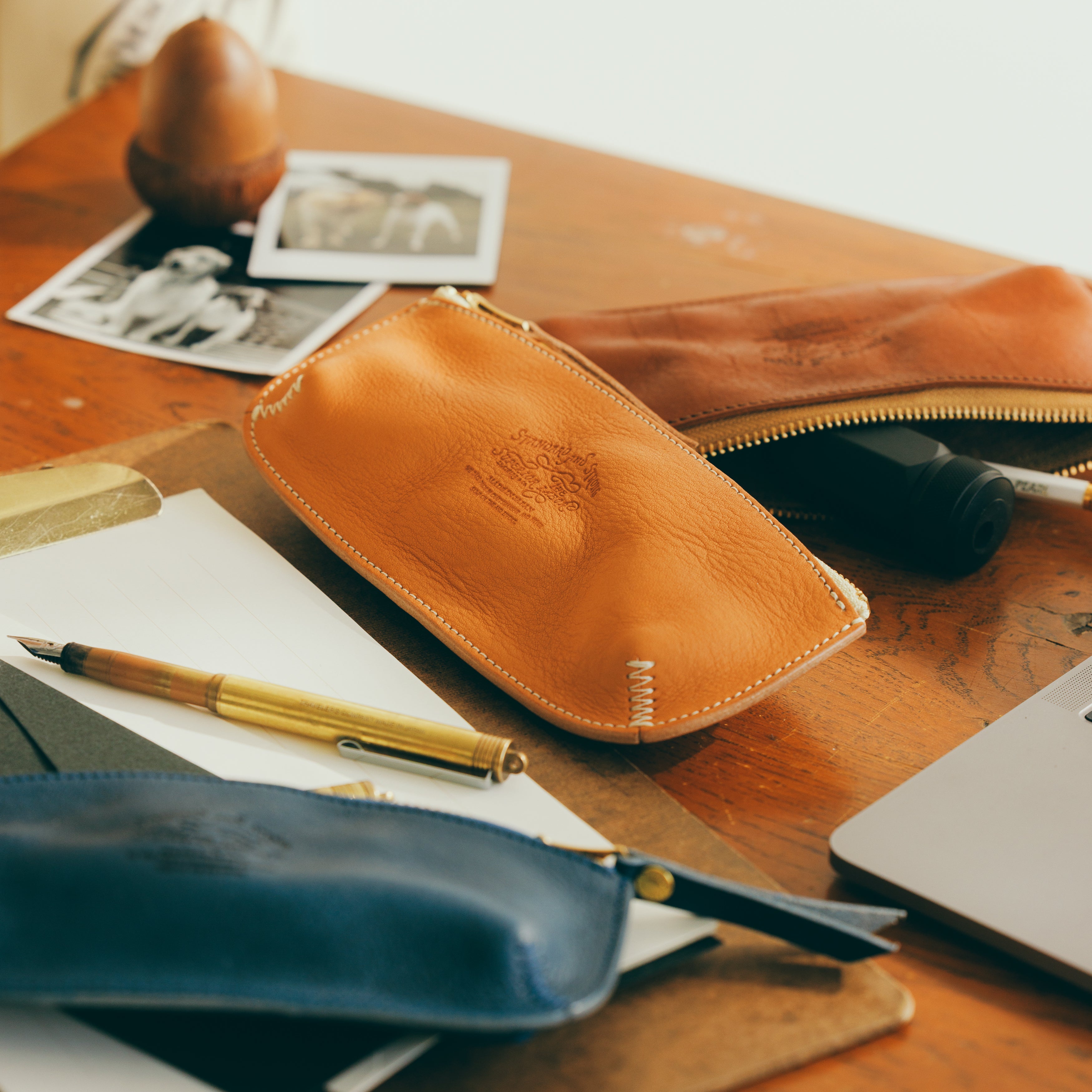 SL1712 leather pen case