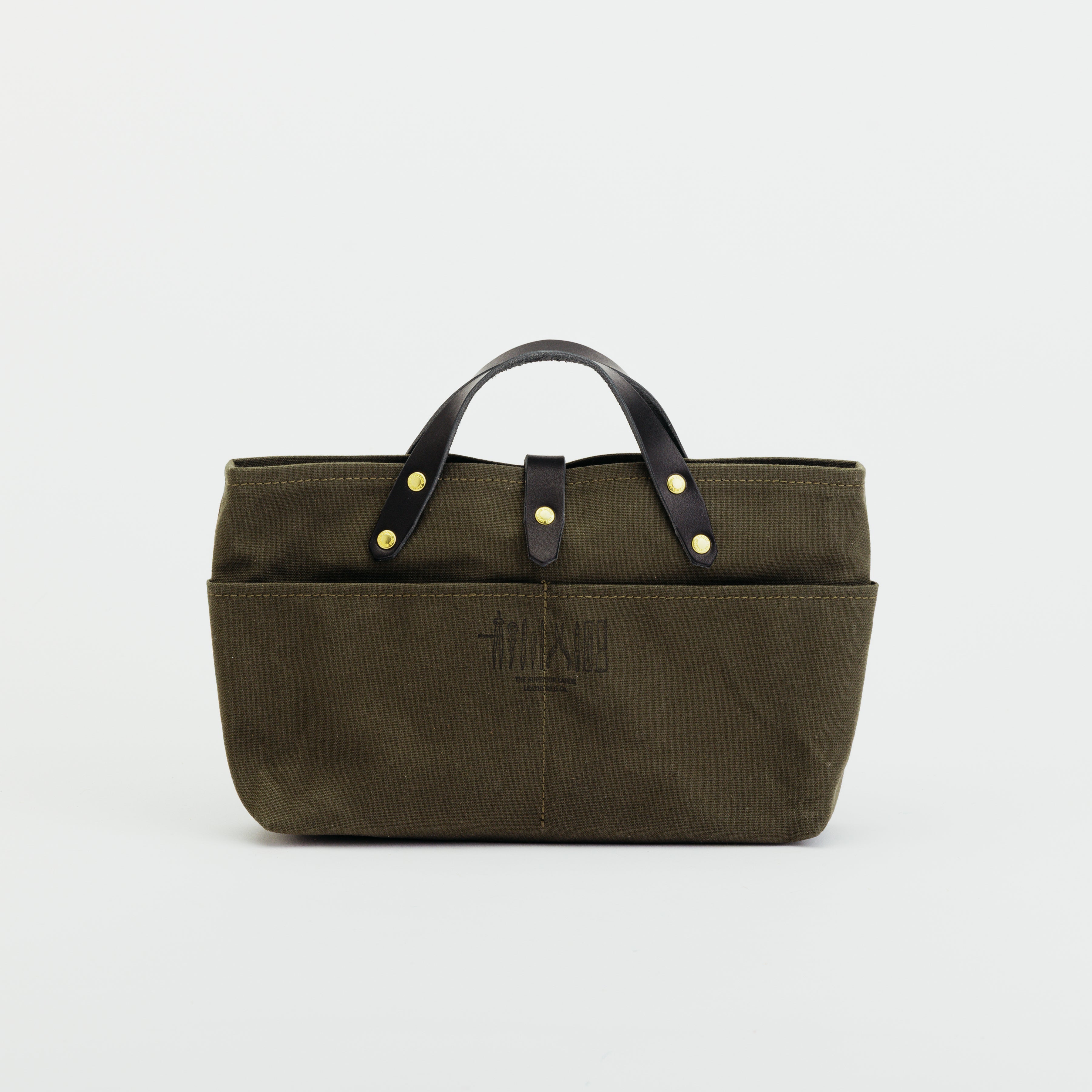 SL1706 paraffin canvas mini bag