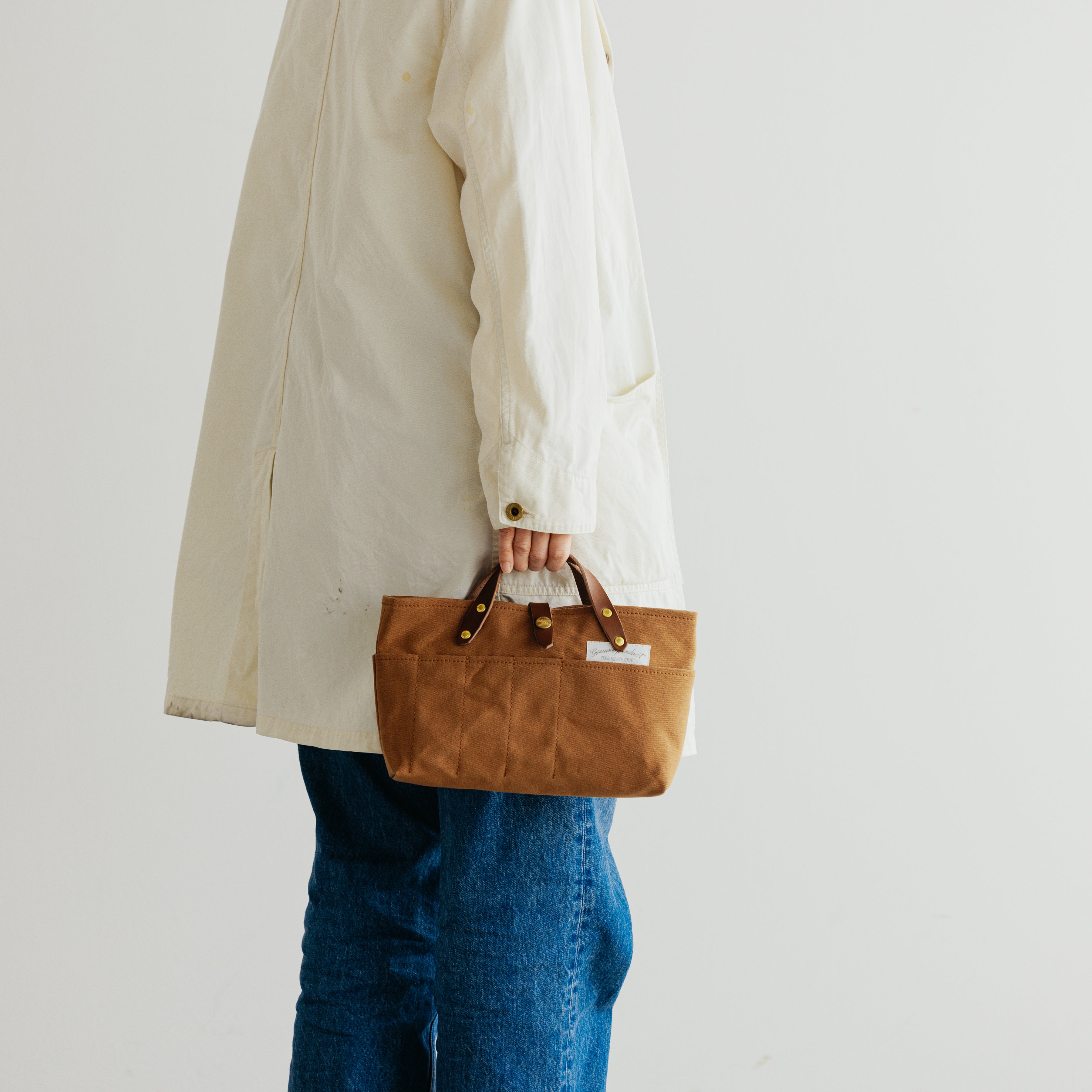 SL1706 paraffin canvas mini bag