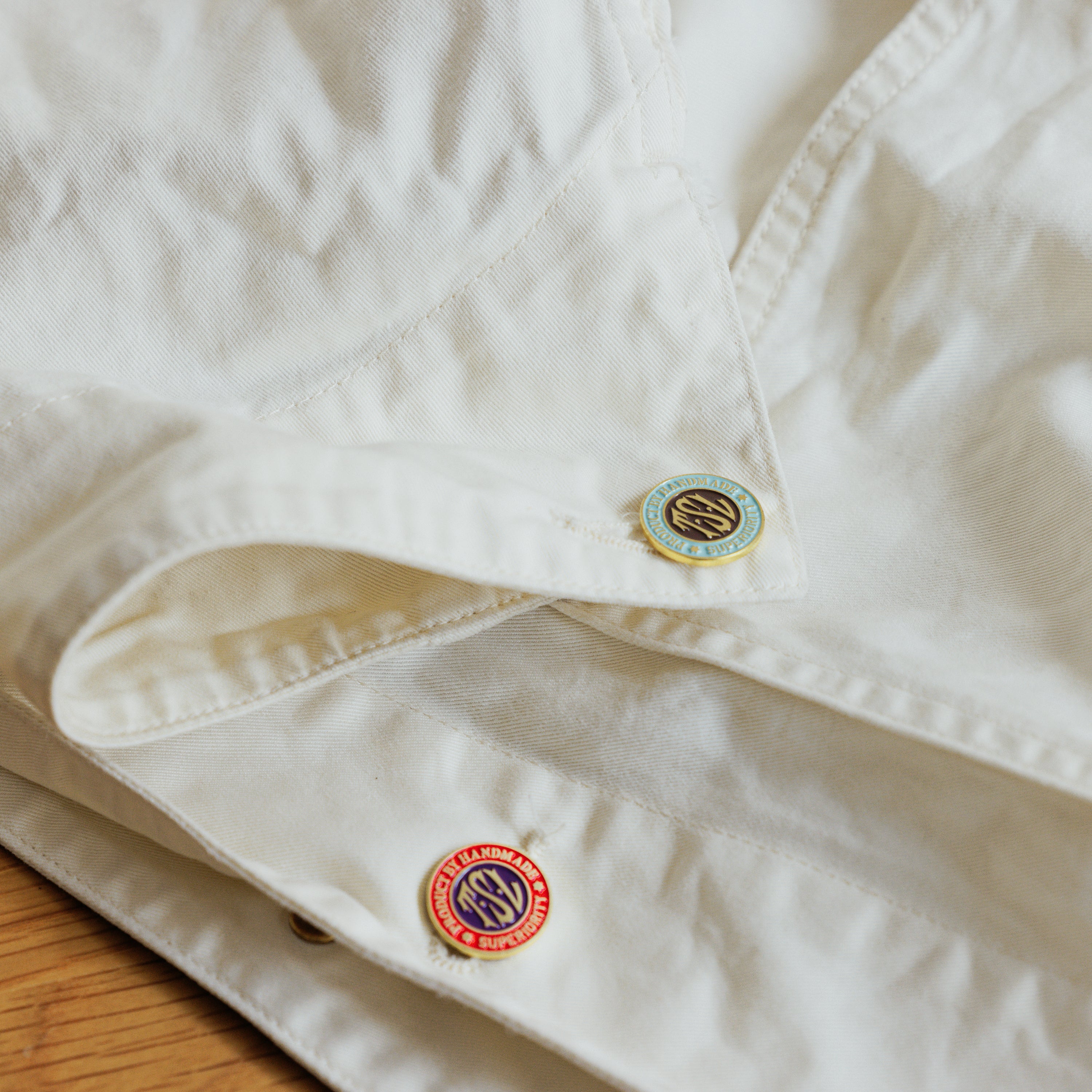 THE SUPERIOR LABOR Logo Pin -TSL (4 colours)
