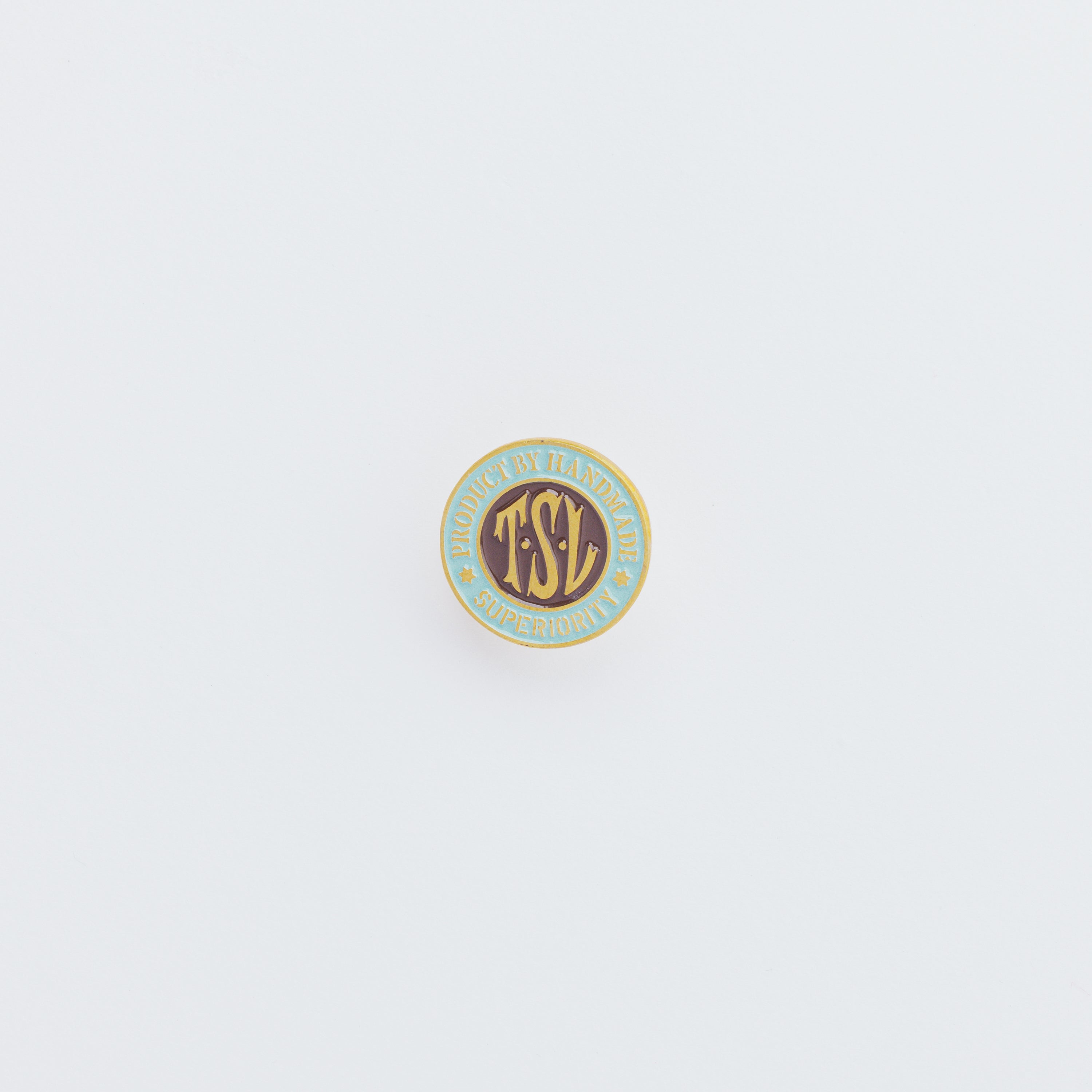 THE SUPERIOR LABOR Logo Pin -TSL Choco Mint