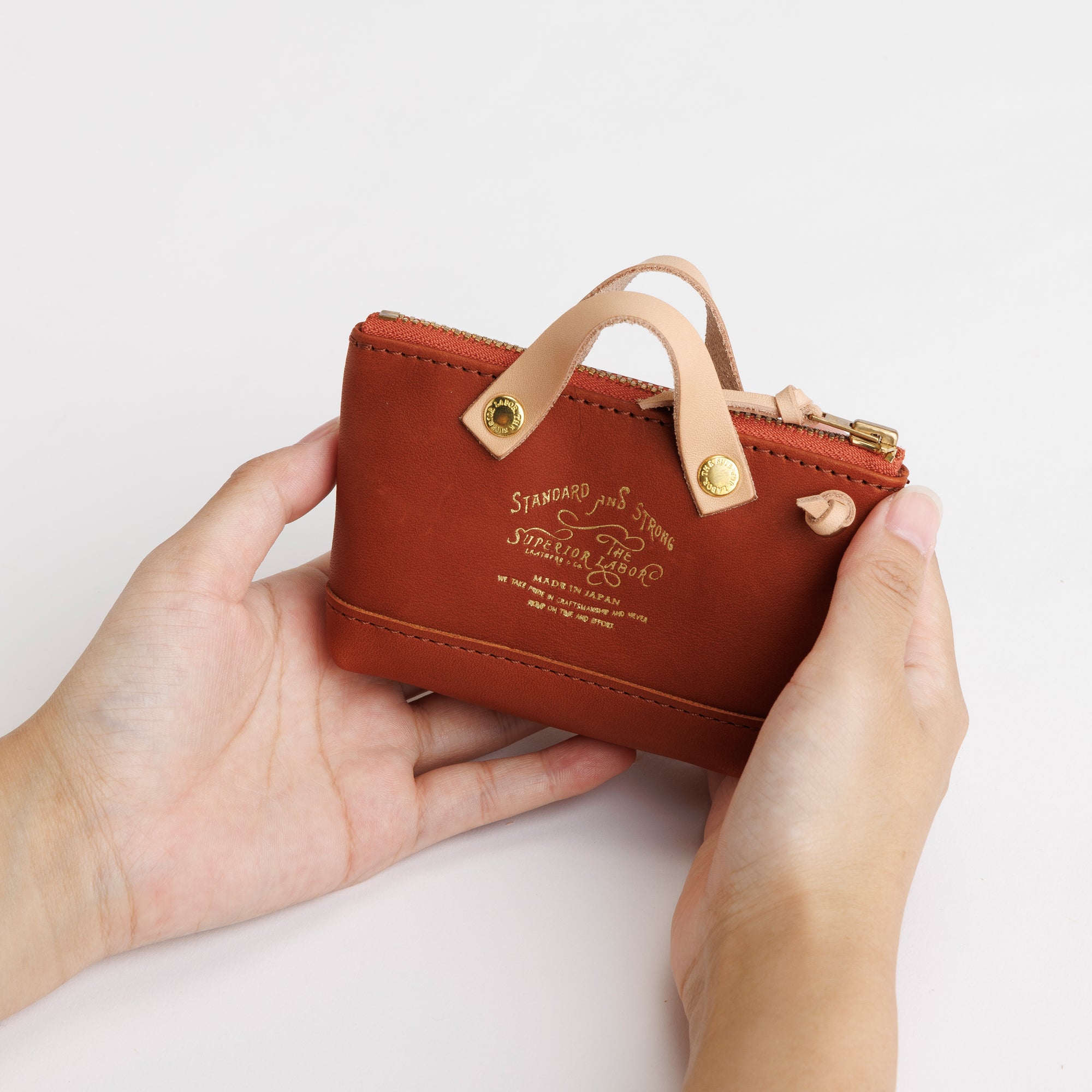 SL1746 all leather engineer key case