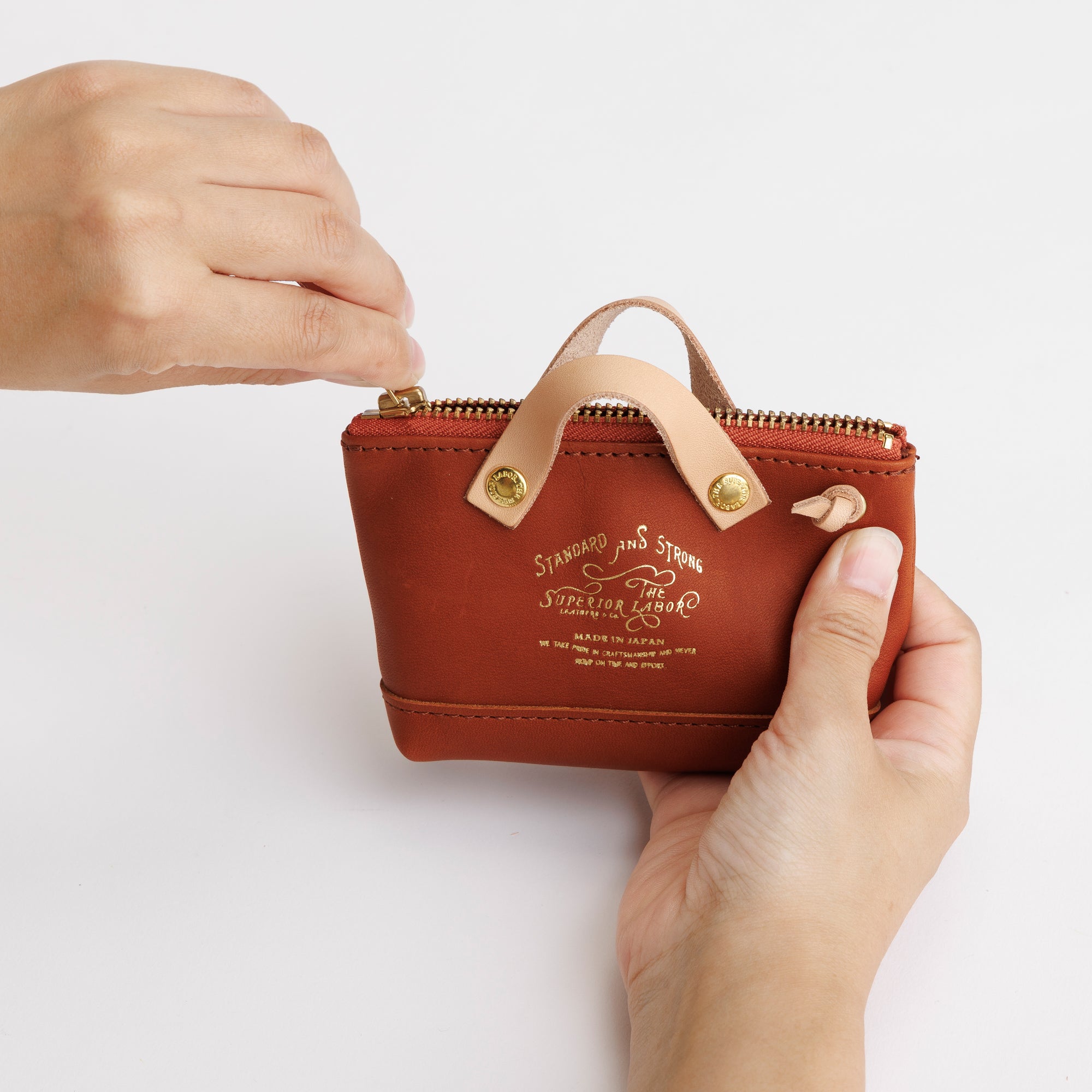 SL1746 all leather engineer key case