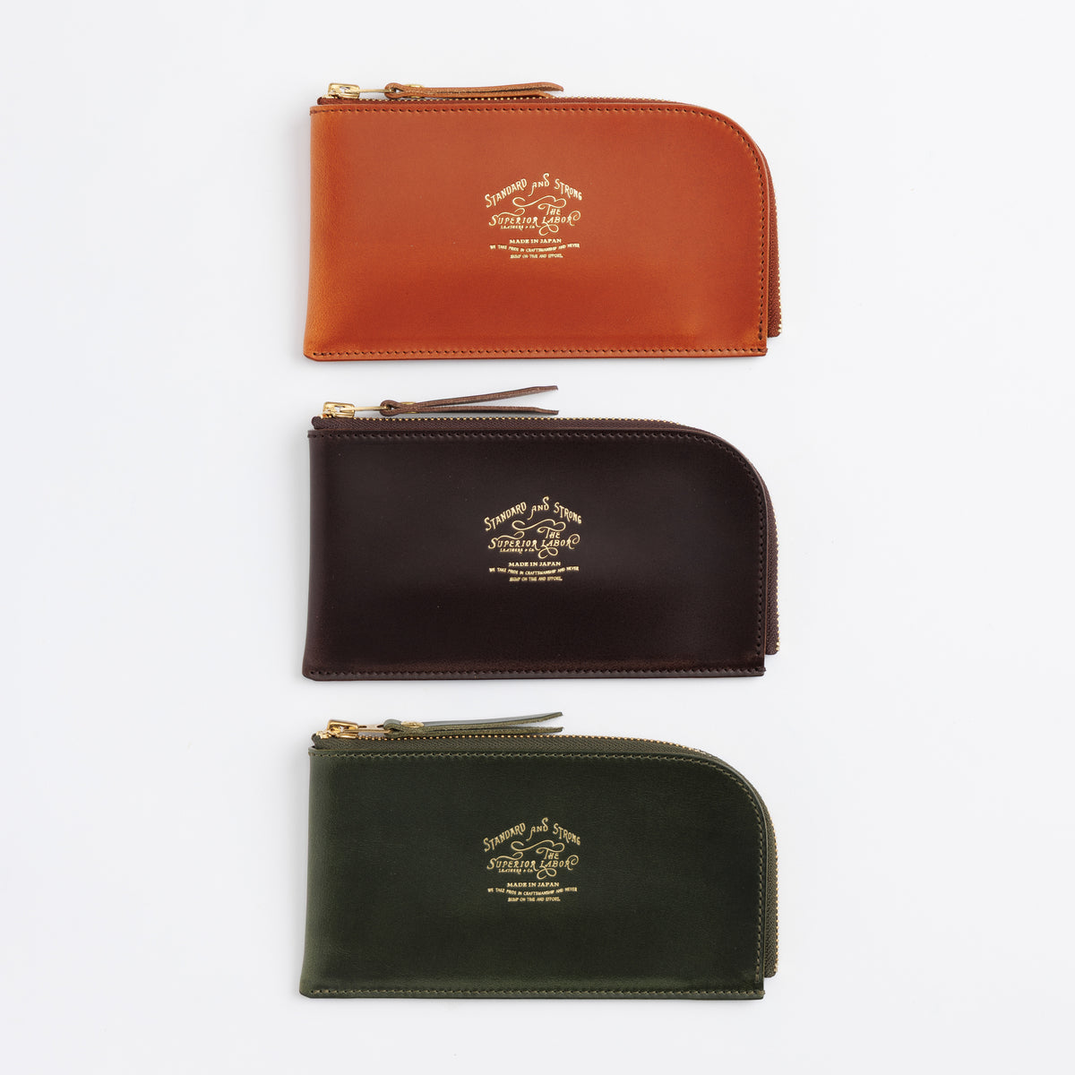 SL1757 L zip purse/pull-up leather