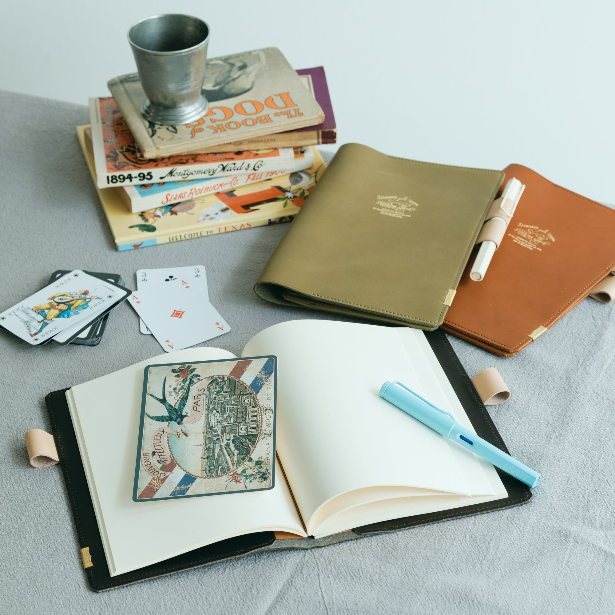SL1751 note keeper/glove leather/A5