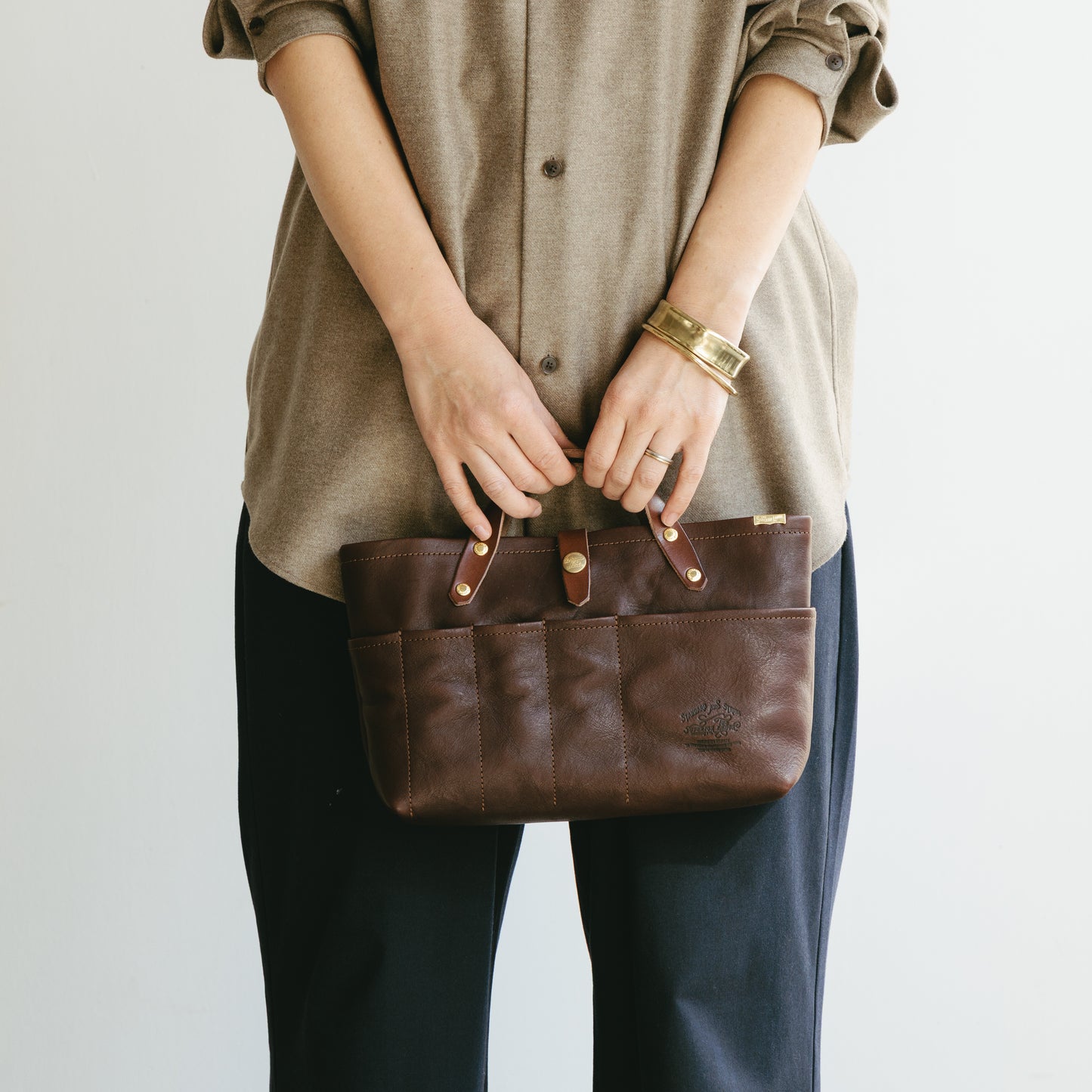 THE SUPERIOR LABOR All Leather Mini Bag (2 colours)