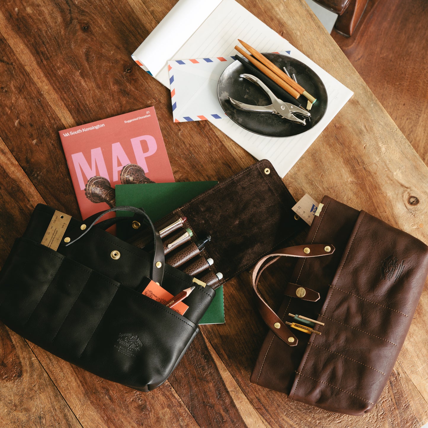 THE SUPERIOR LABOR All Leather Mini Bag (2 colours)