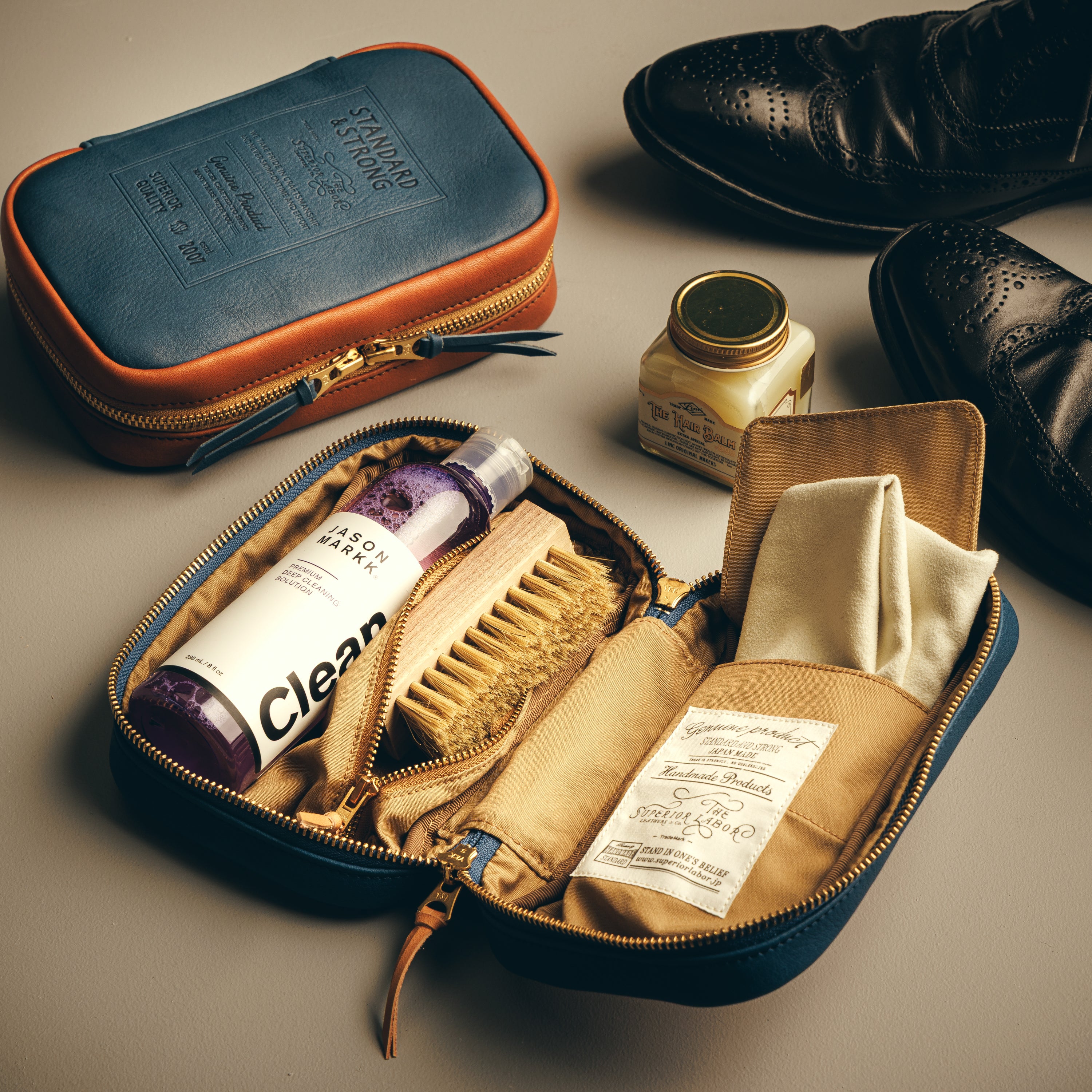 SL1727 stamped series/utility leather case/crazy pattern