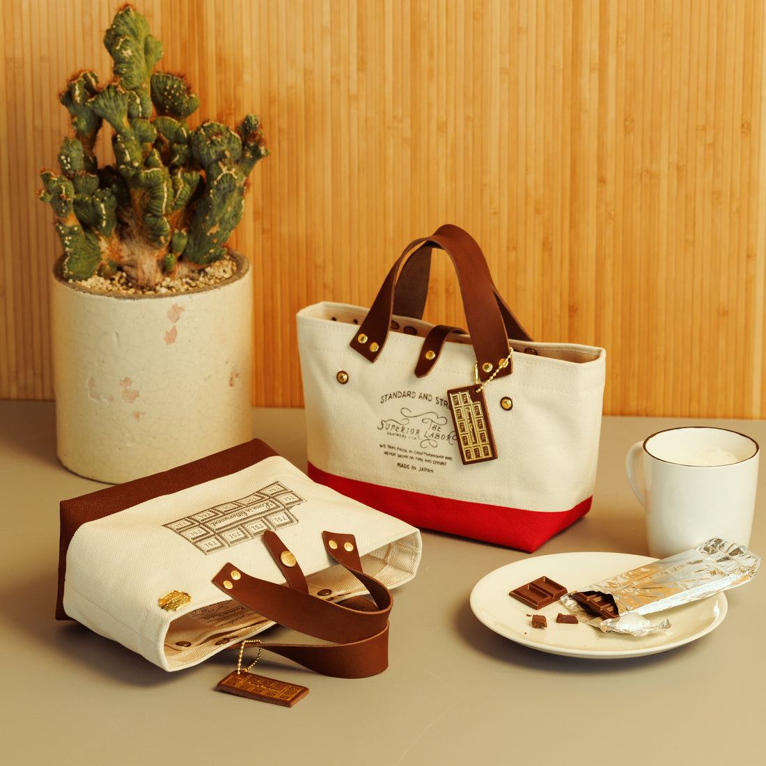 THE SUPERIOR LABOR Engineer Bag Petite - Chocolate (2 colours)