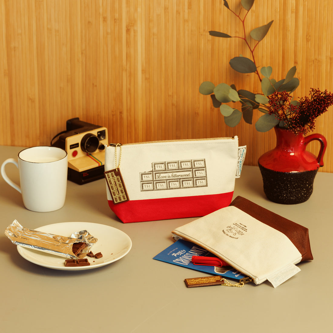  THE SUPERIOR LABOR Engineer Pouch #03 - Chocolate (2 colours)