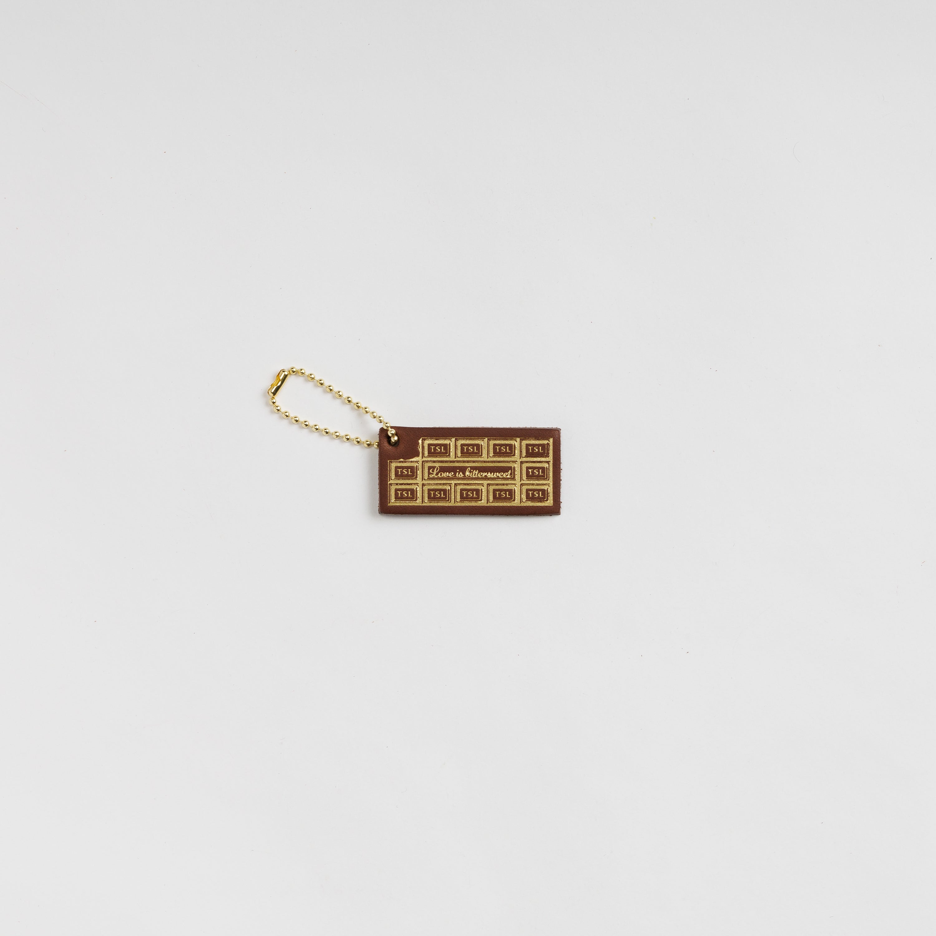 THE SUPERIOR LABOR Leather Tag - Chocolate