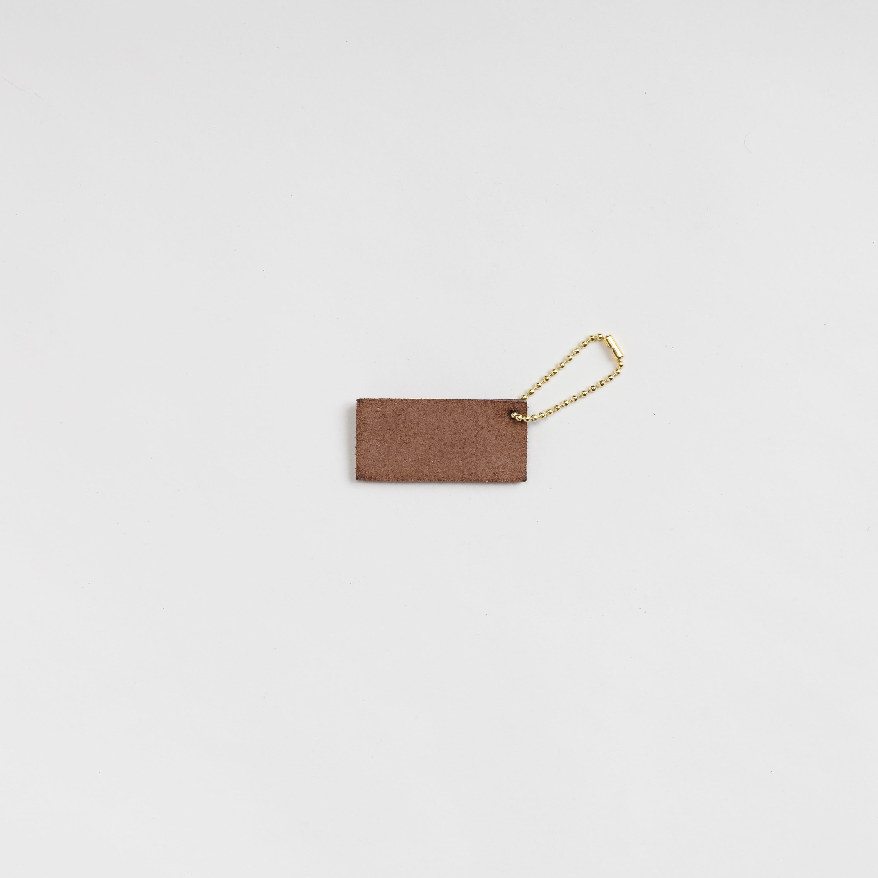 THE SUPERIOR LABOR Leather Tag - Chocolate