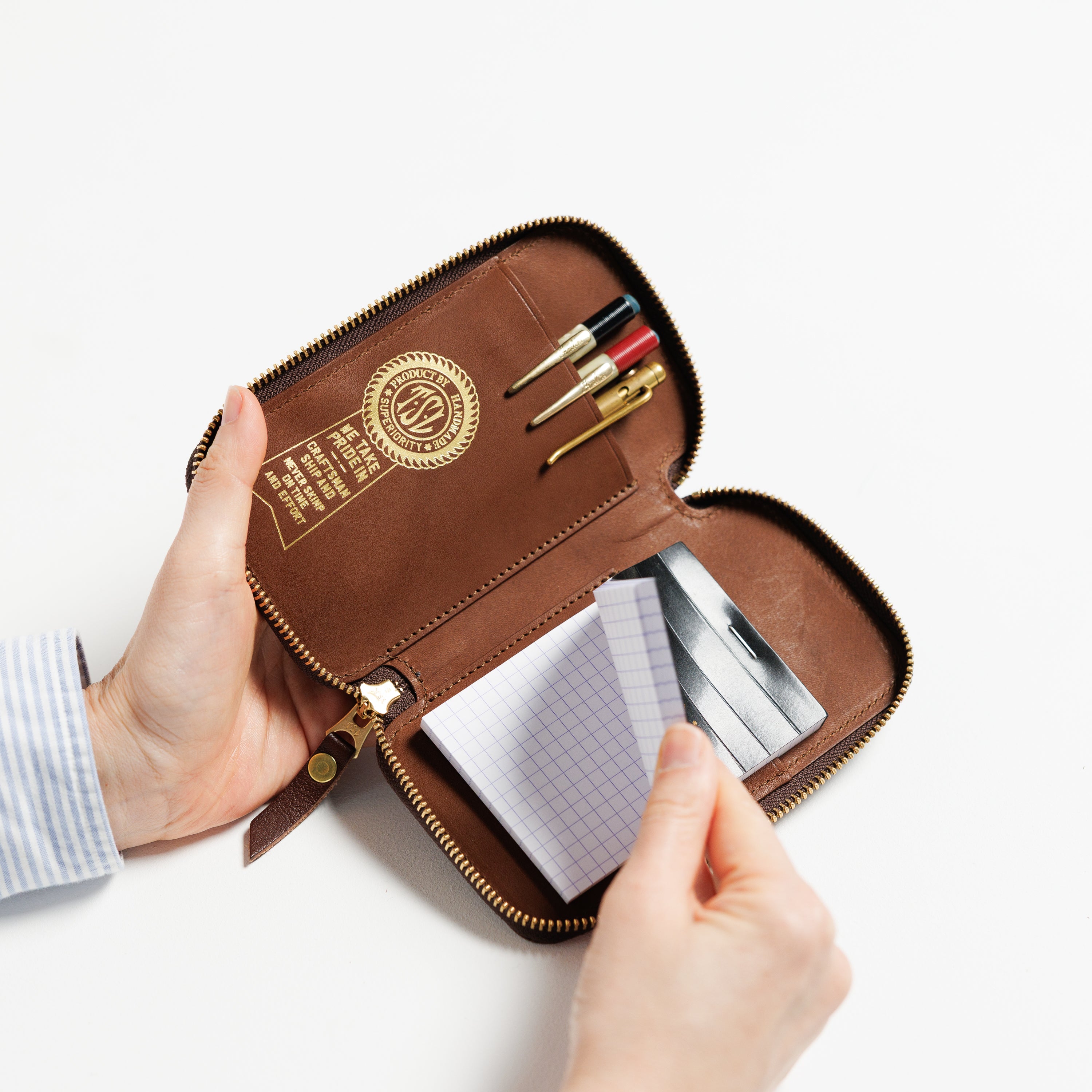 THE SUPERIOR LABOR Zip Pen Case (2 colours)
