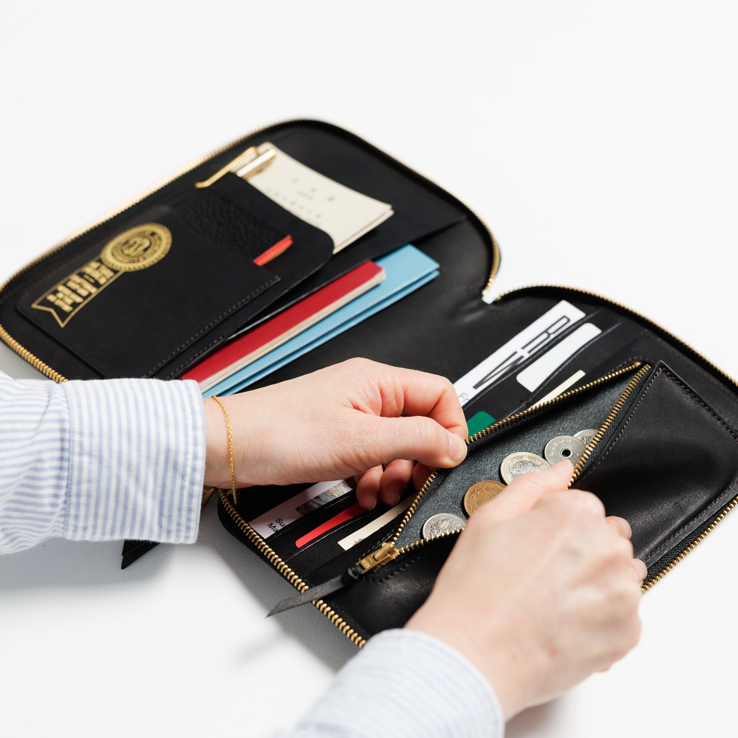 THE SUPERIOR LABOR Zip Organizer A5 