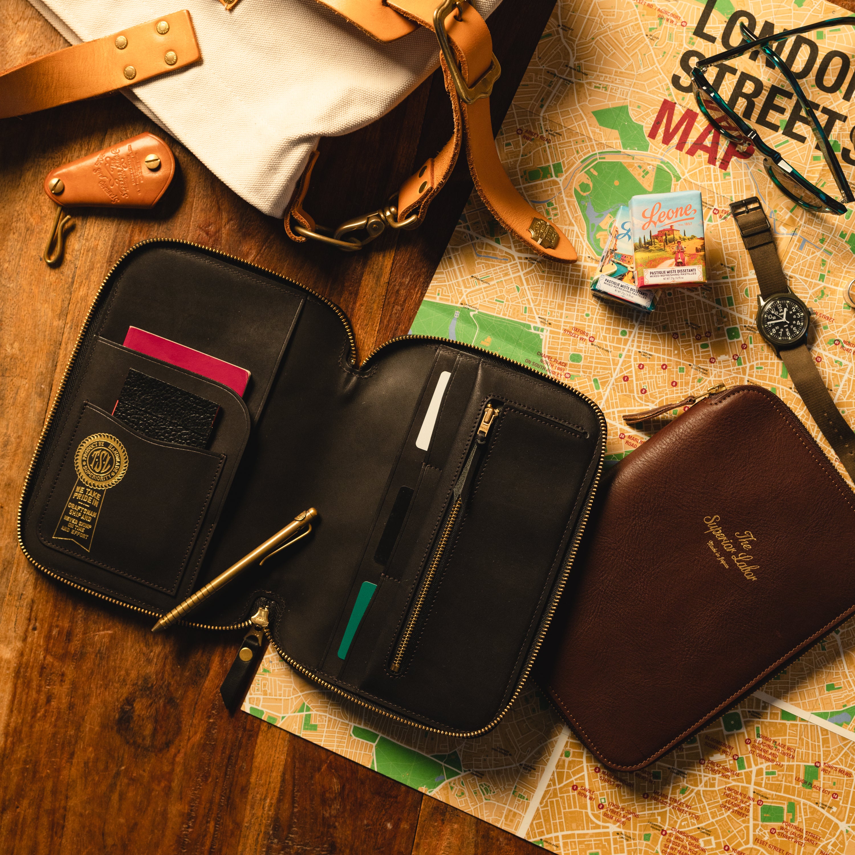 THE SUPERIOR LABOR Zip Organizer A5 