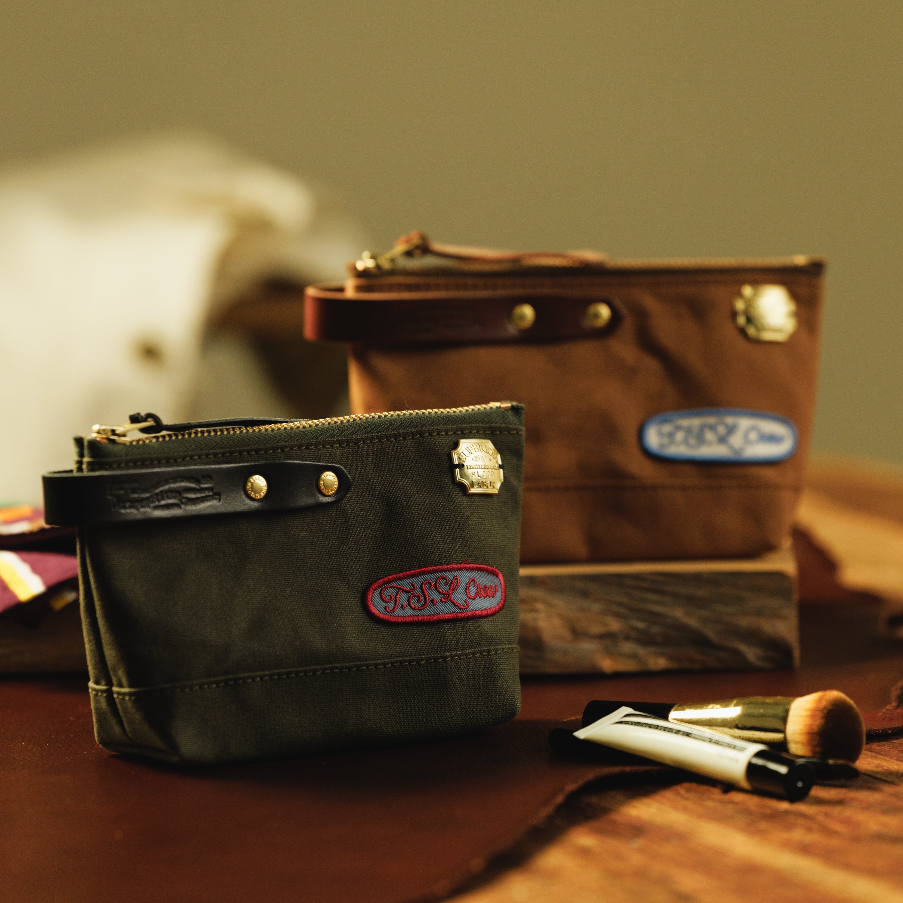 THE SUPERIOR LABOR Paraffin Canvas Pouch #02 (6 options)