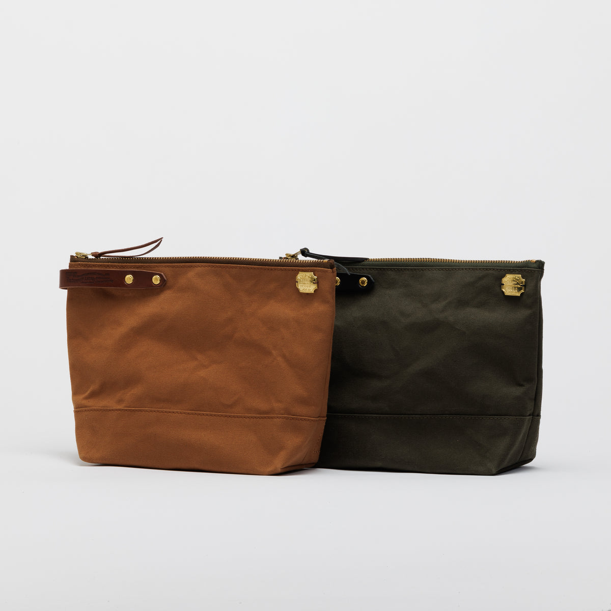 SL1764 paraffin canvas pouch/A5