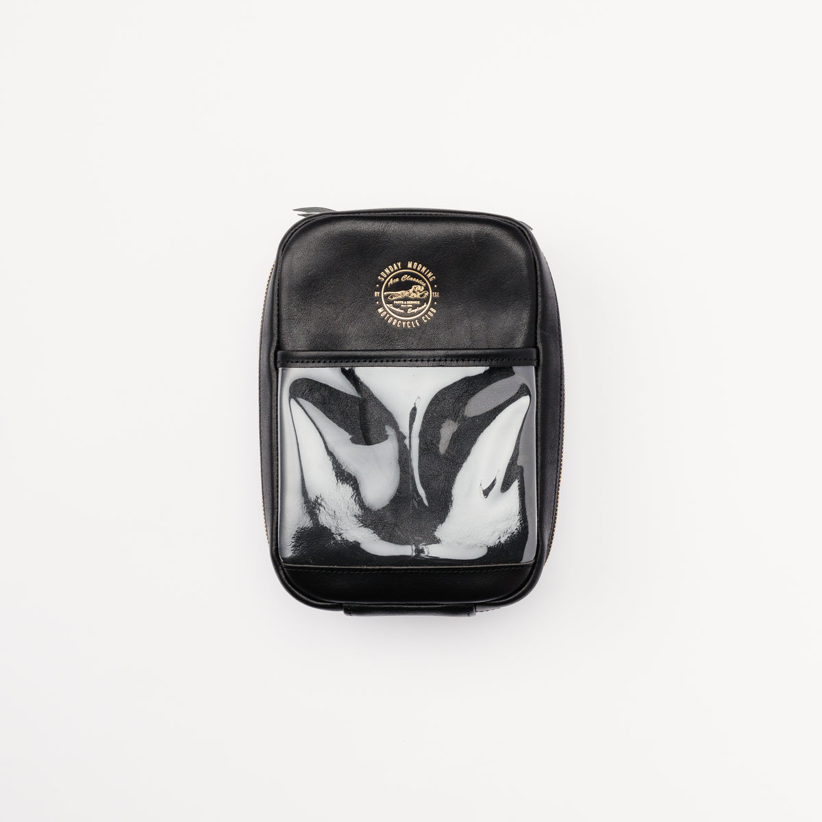 SL1293 Leather Tank Bag  Magnet /clear pocket