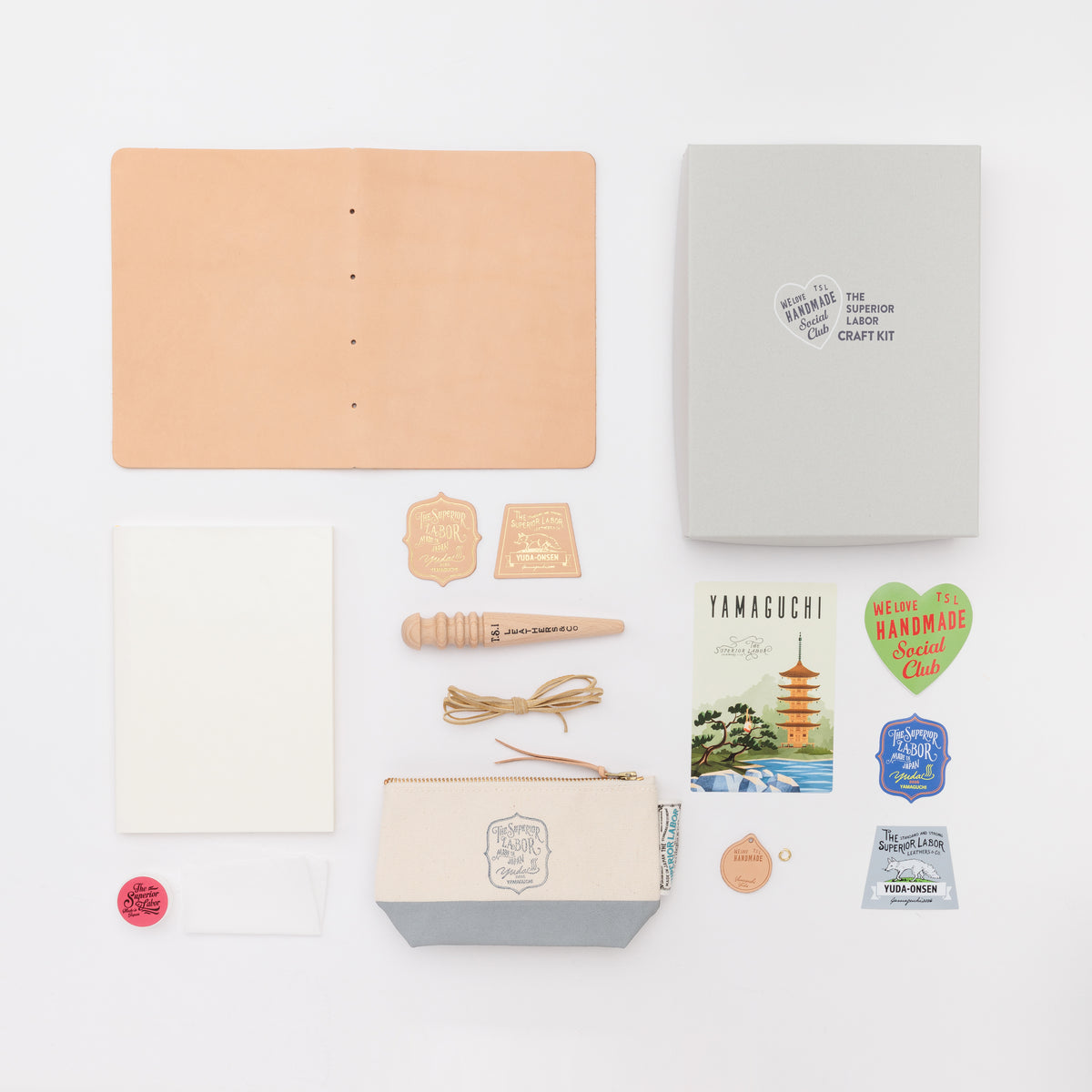 TSL Leather notebook cover  A5size workshop