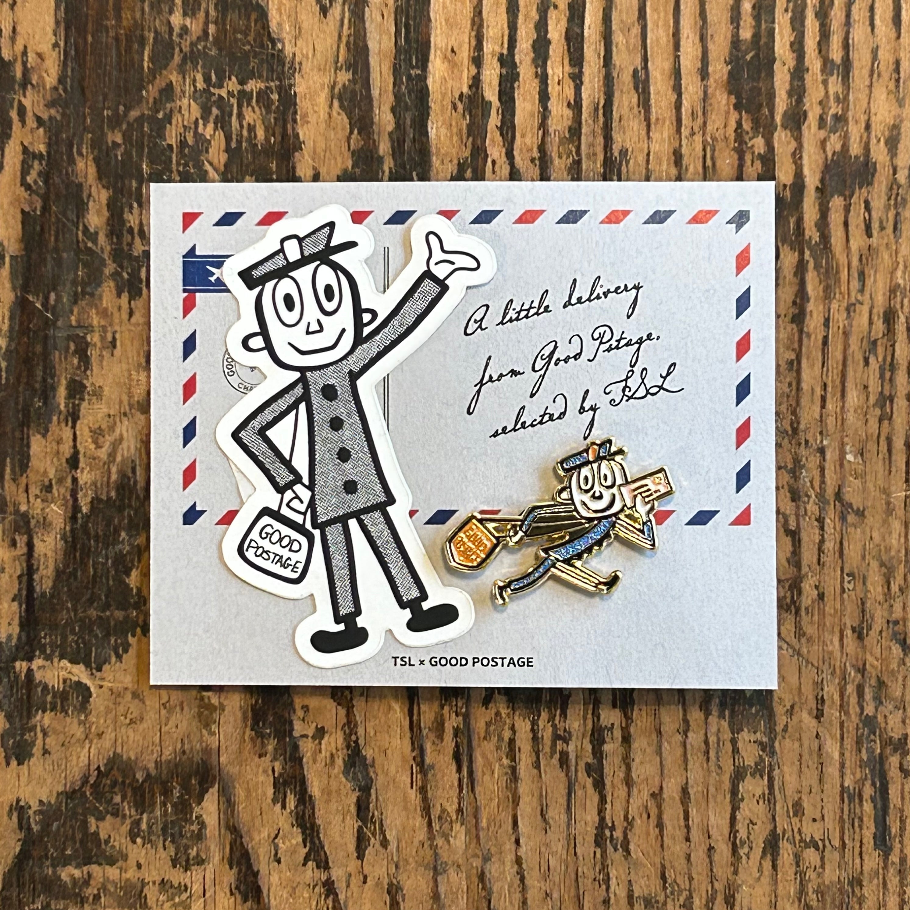 GP0006 Zippy pins & sticker