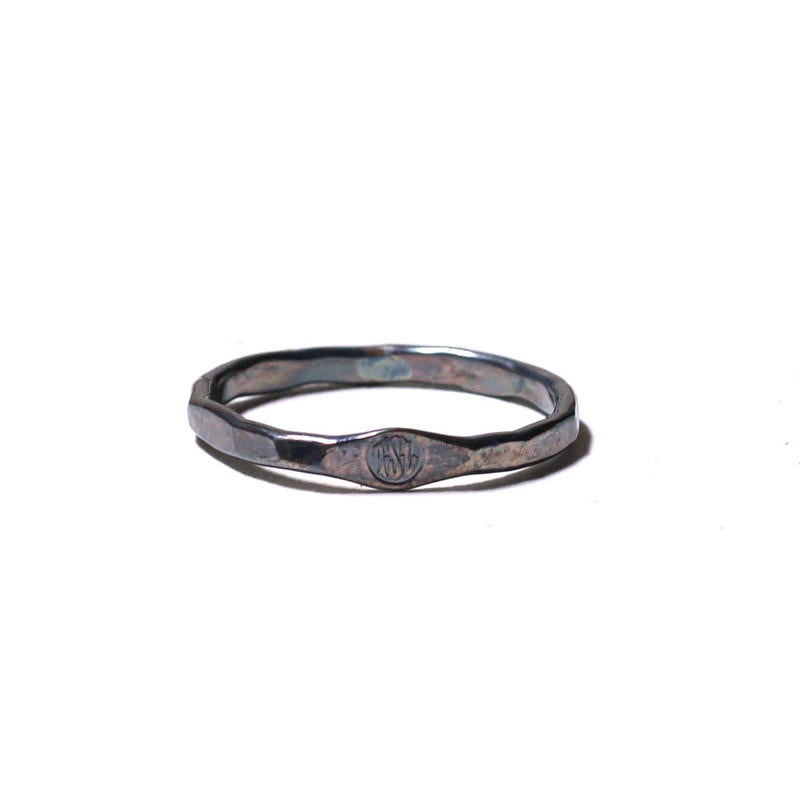 SL0059 silver fine draw ring