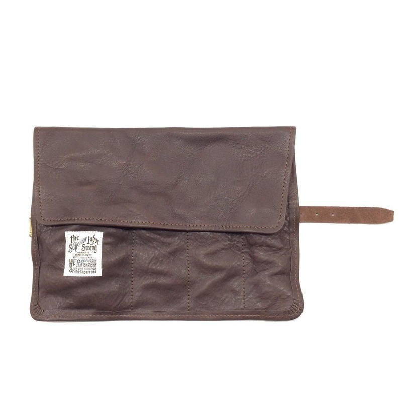 BG020 leather roll pen case