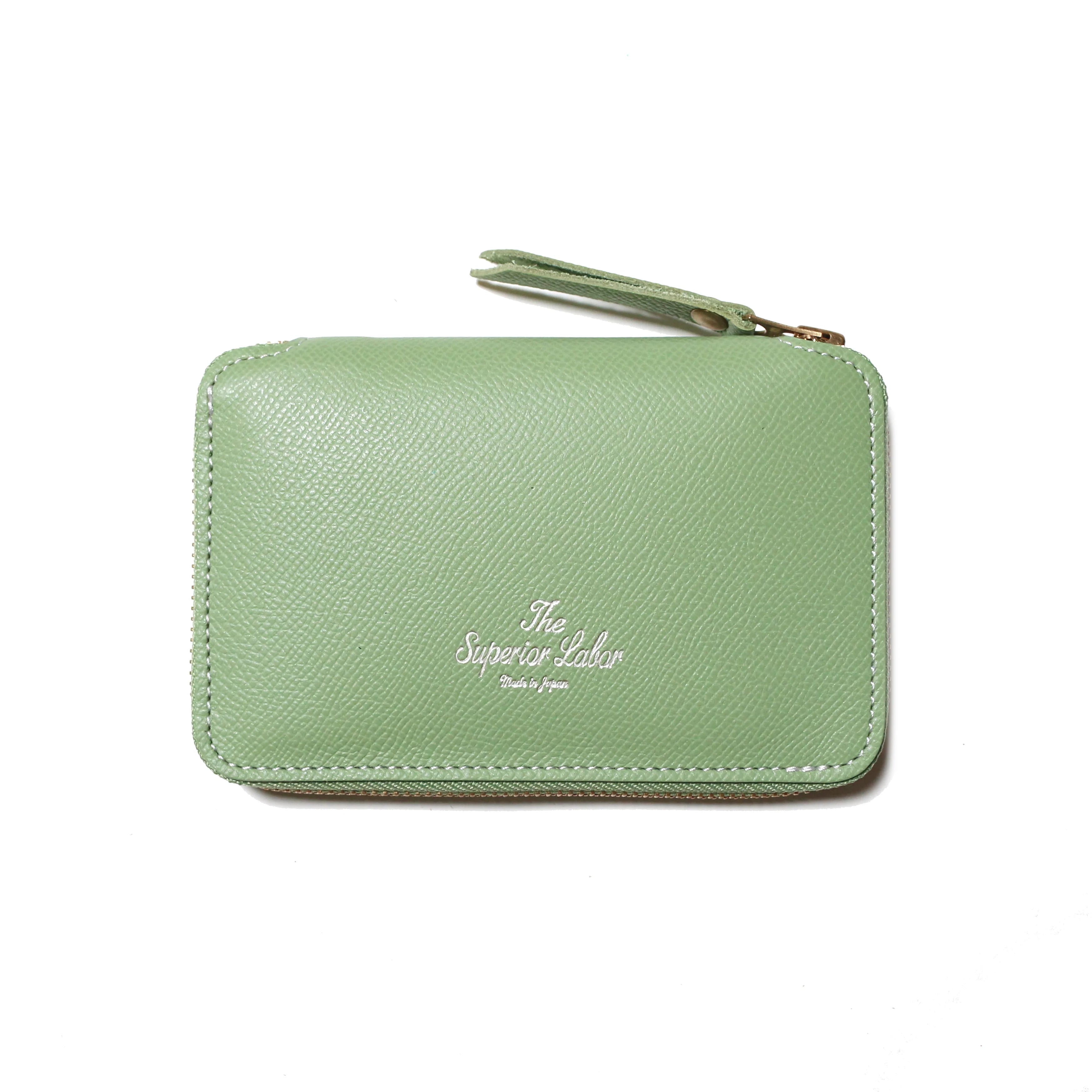 SL0801 Calf Zip Middle Wallet