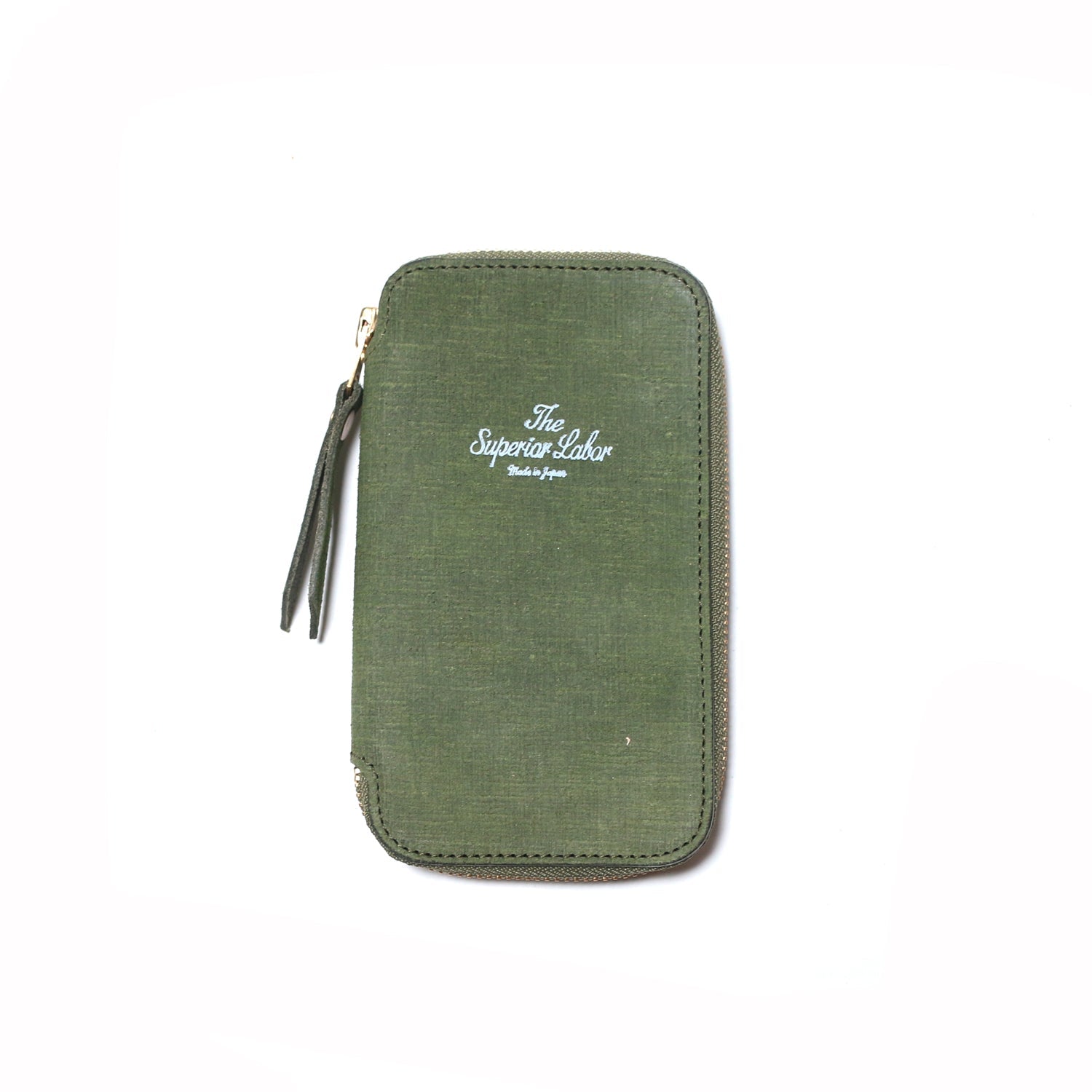 SL641 leather zip pen case