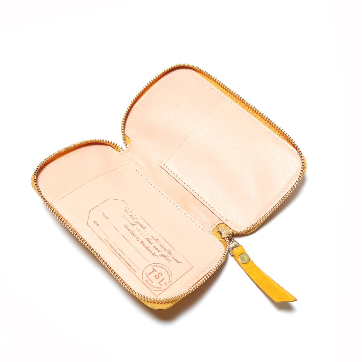 SL0641 leather zip pen case