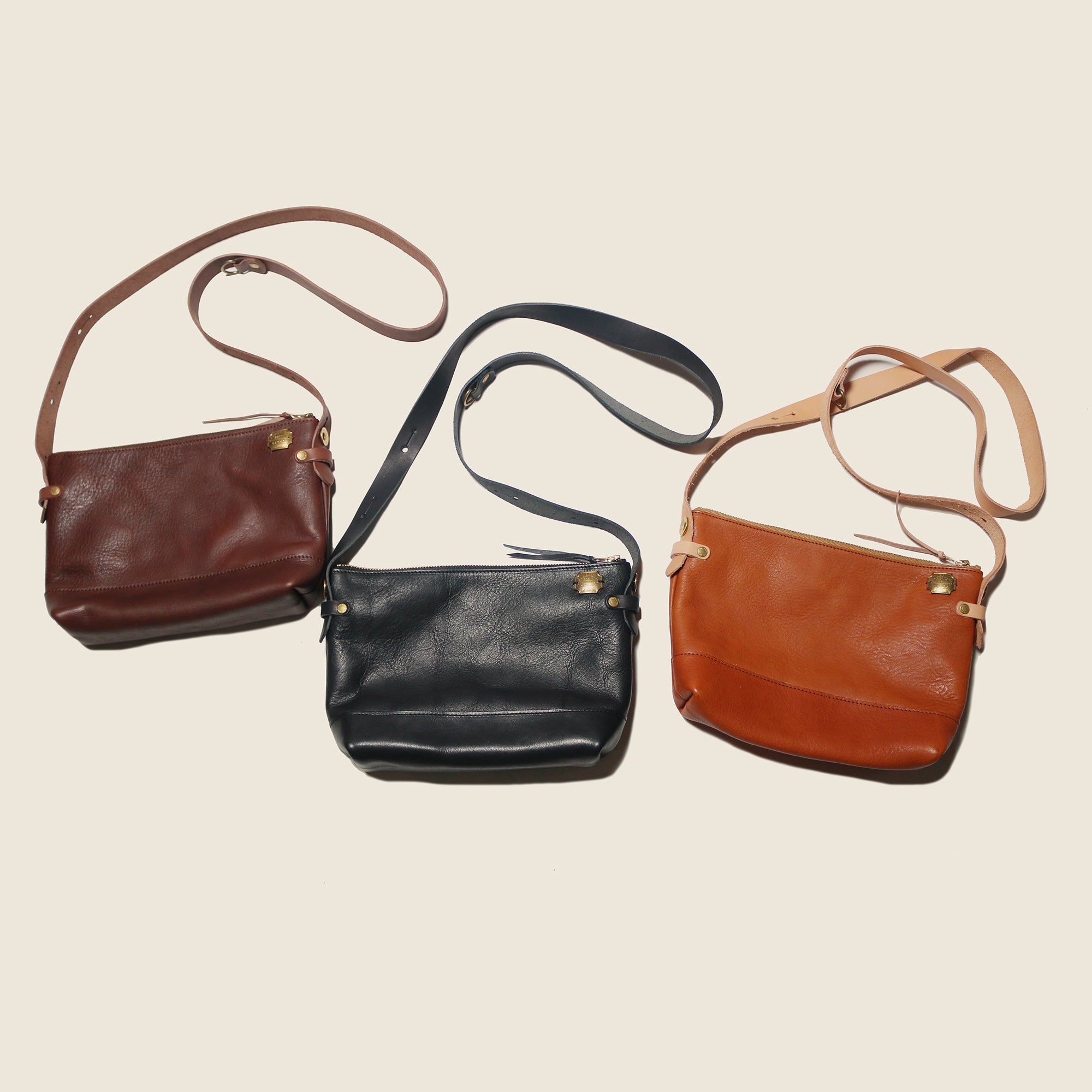 SL0046 leather shoulder bag S