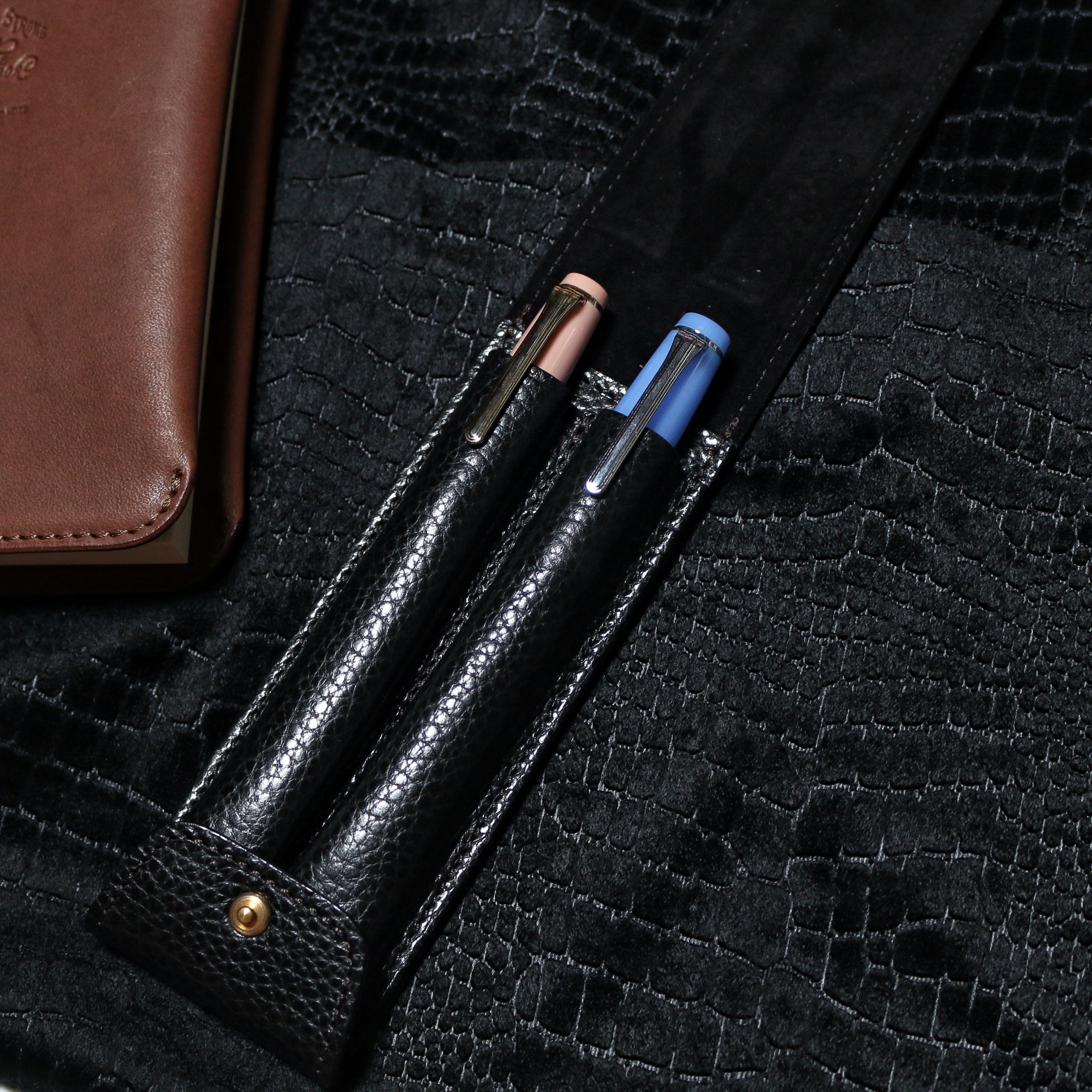 SL0244 Toscana fountain pen case (two pens)