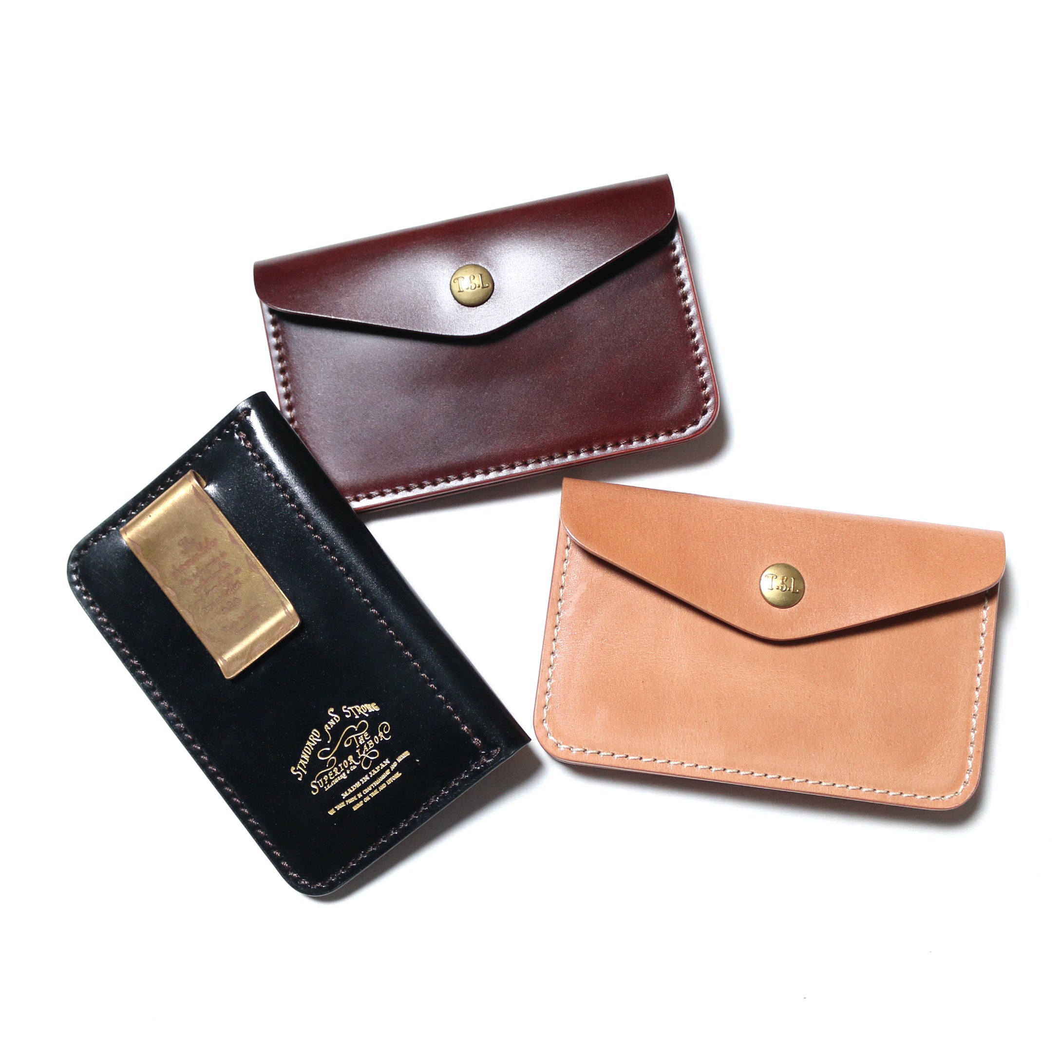 SL250 cordovan traveler's small purse | THE SUPERIOR LABOR / T.S.L