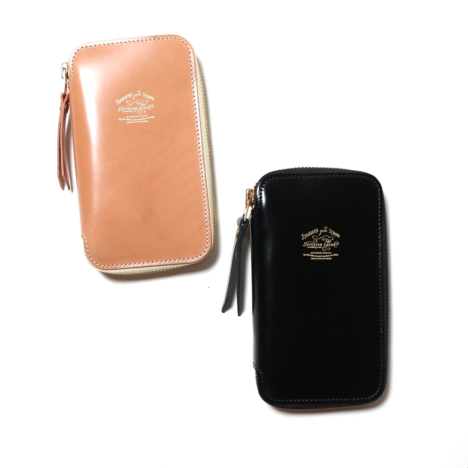 SL0570  cordovan zip pen case