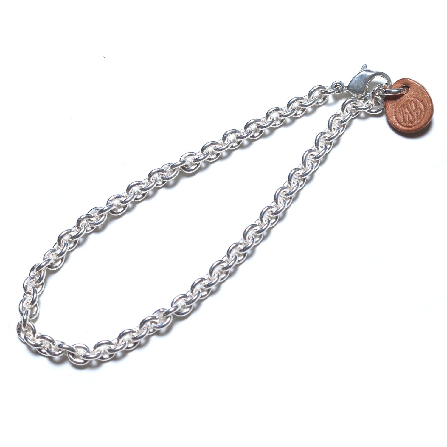 SL081 Silver Chain Bracelet