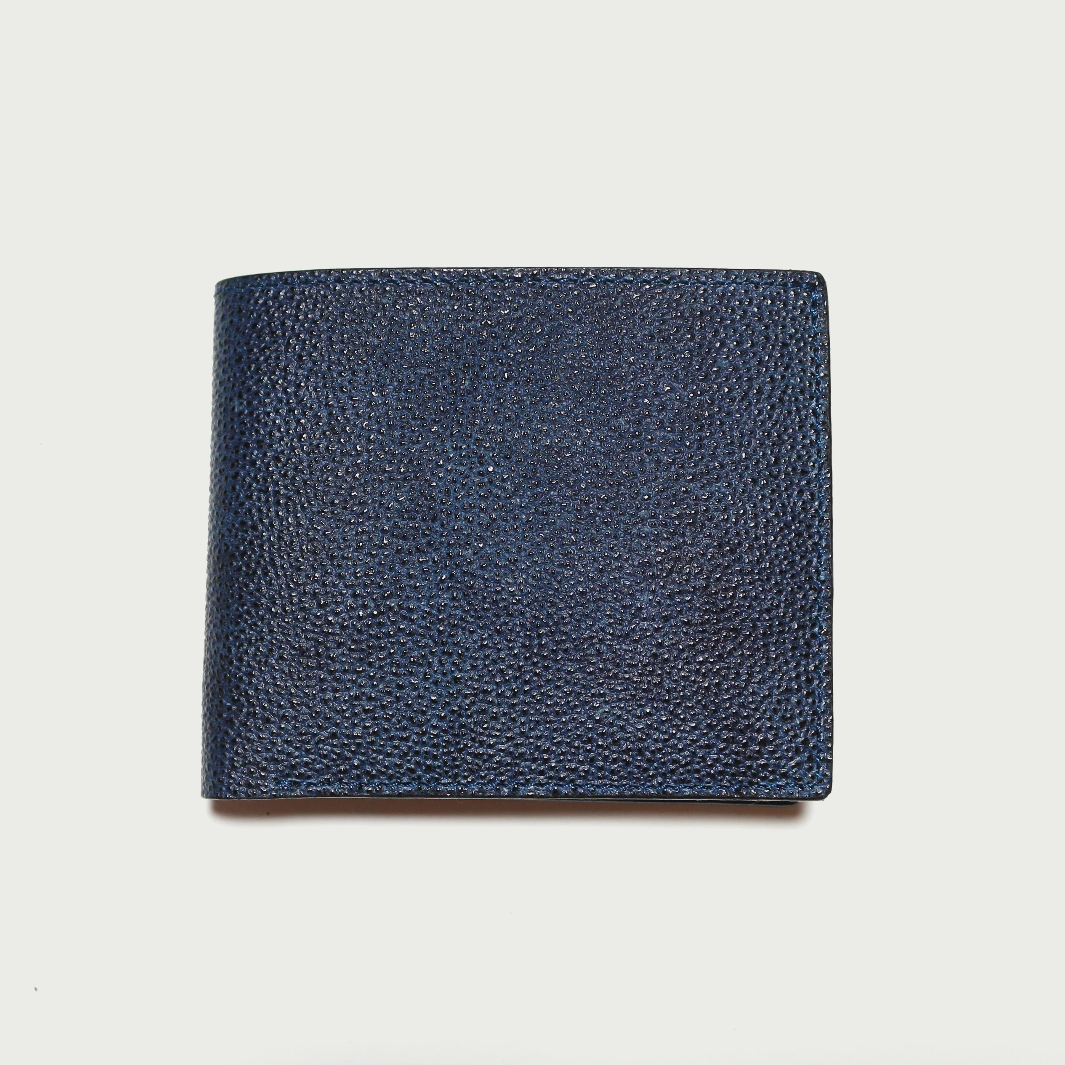 SL0319 KUROZAN indigo wallet (bill and cards)