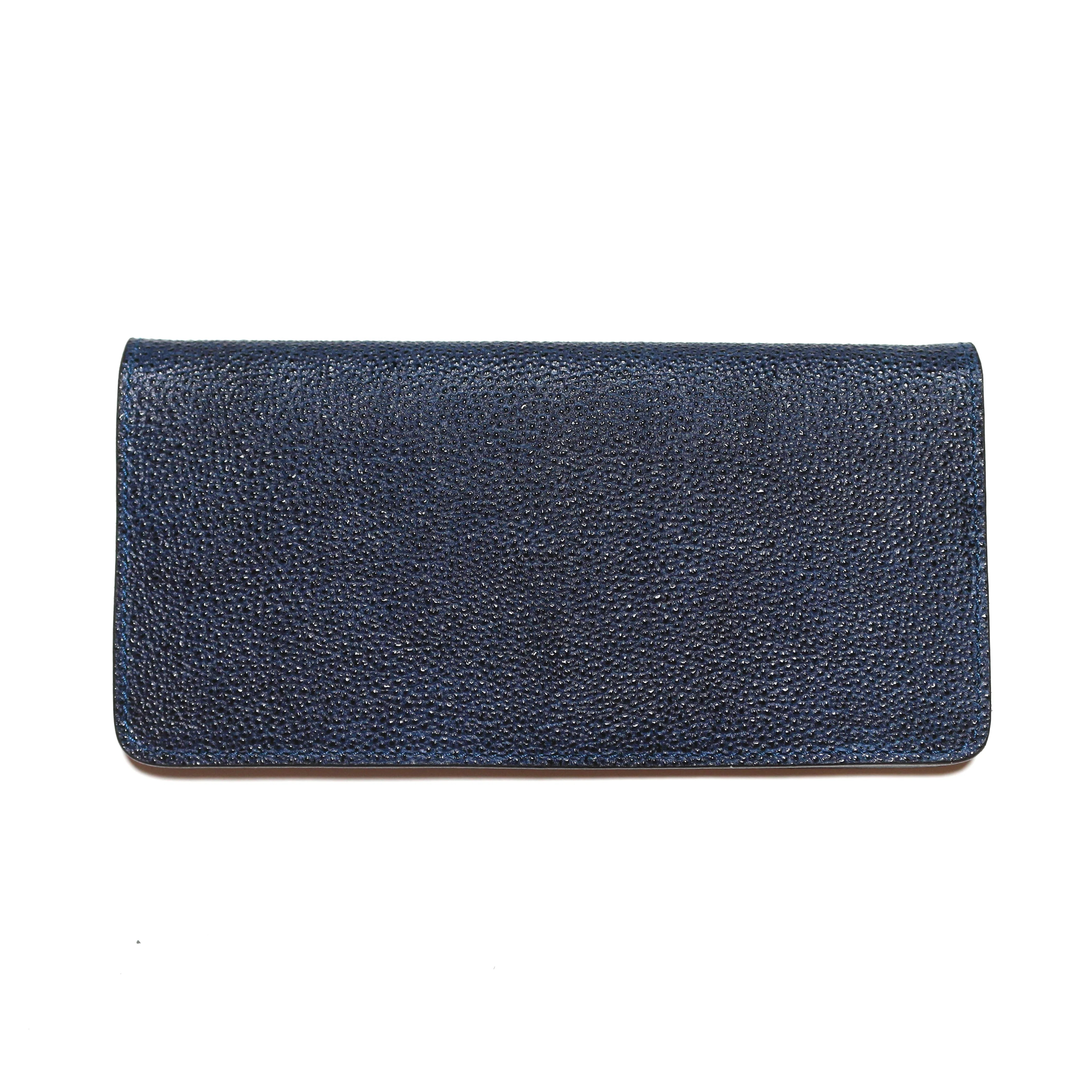 SL321 KUROZAN indigo thin wallet