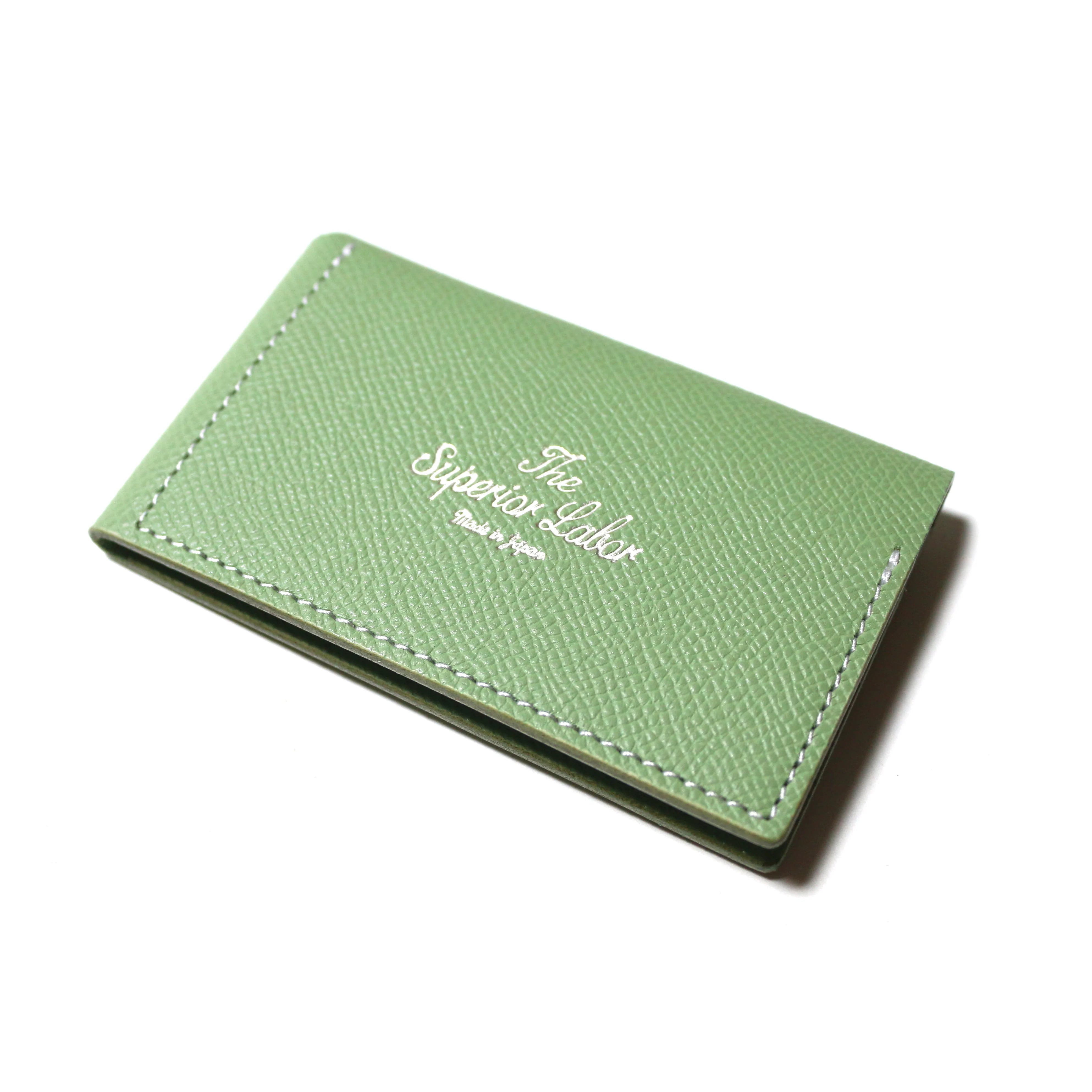 SL810 Calf Double Pocket Card Case