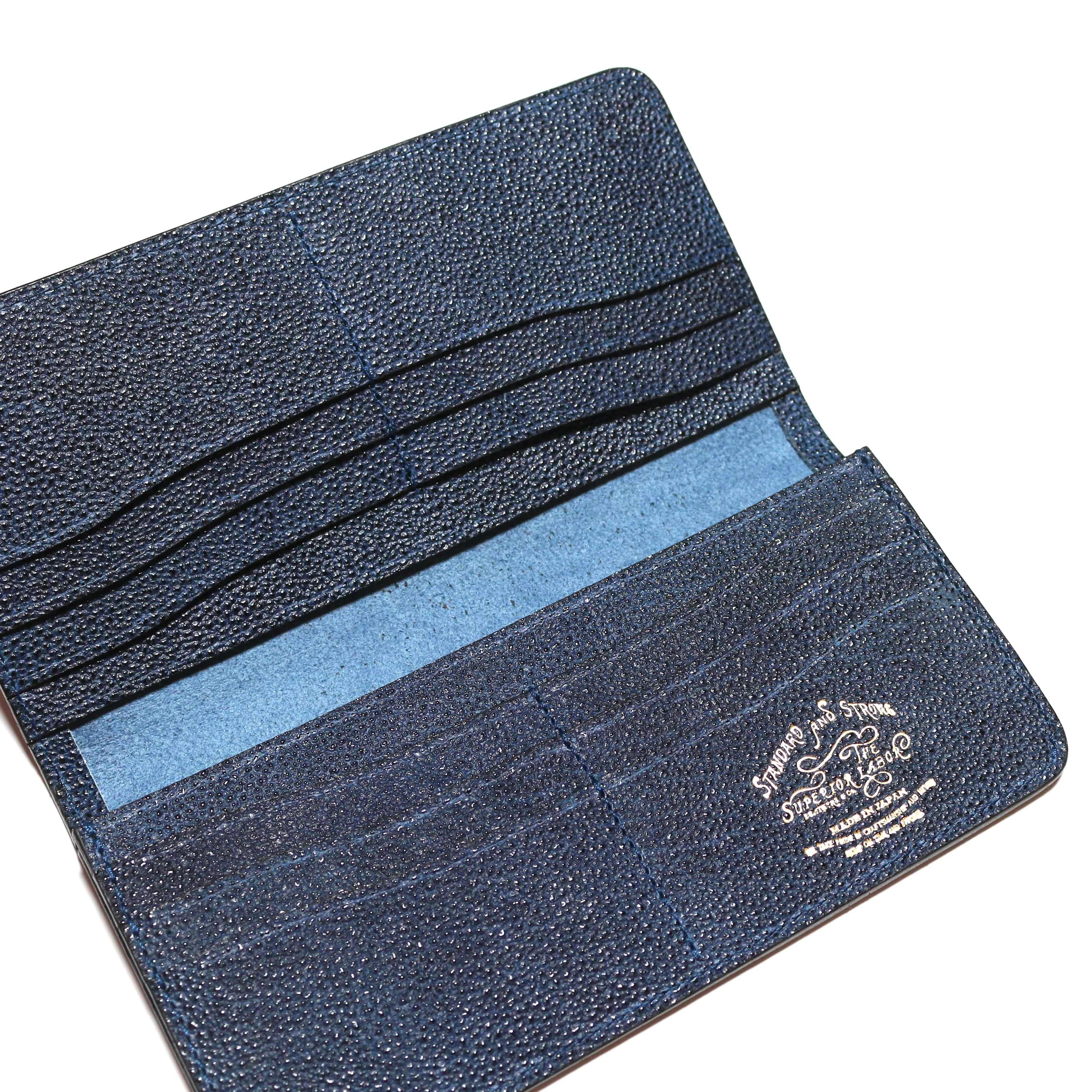 SL0321 KUROZAN indigo thin wallet