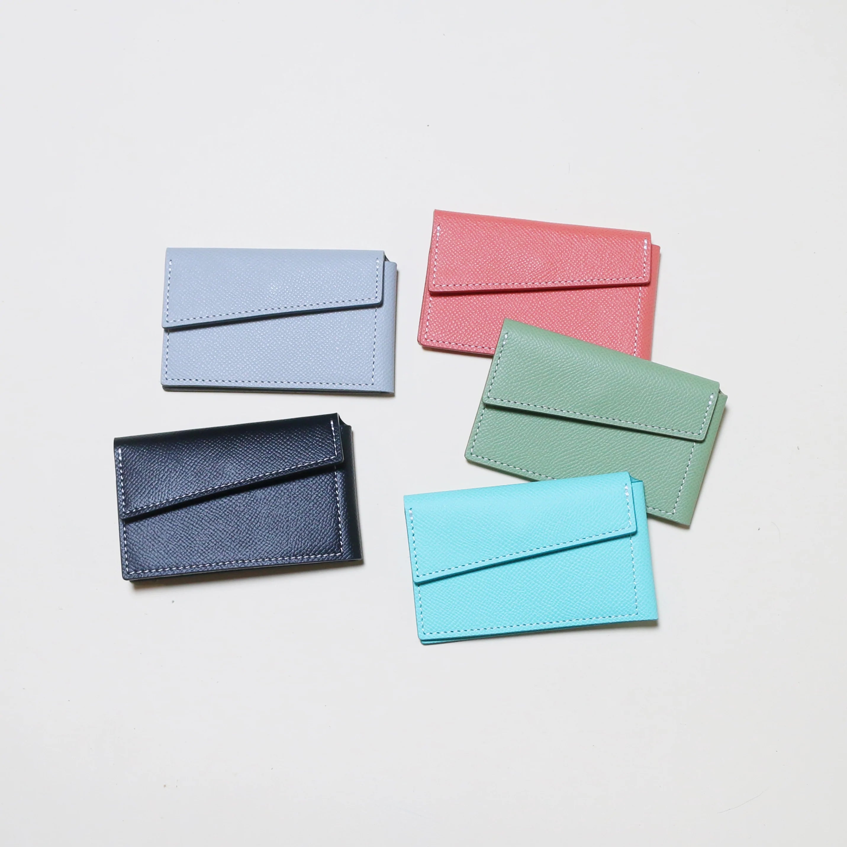 SL0810 Calf Double Pocket Card Case