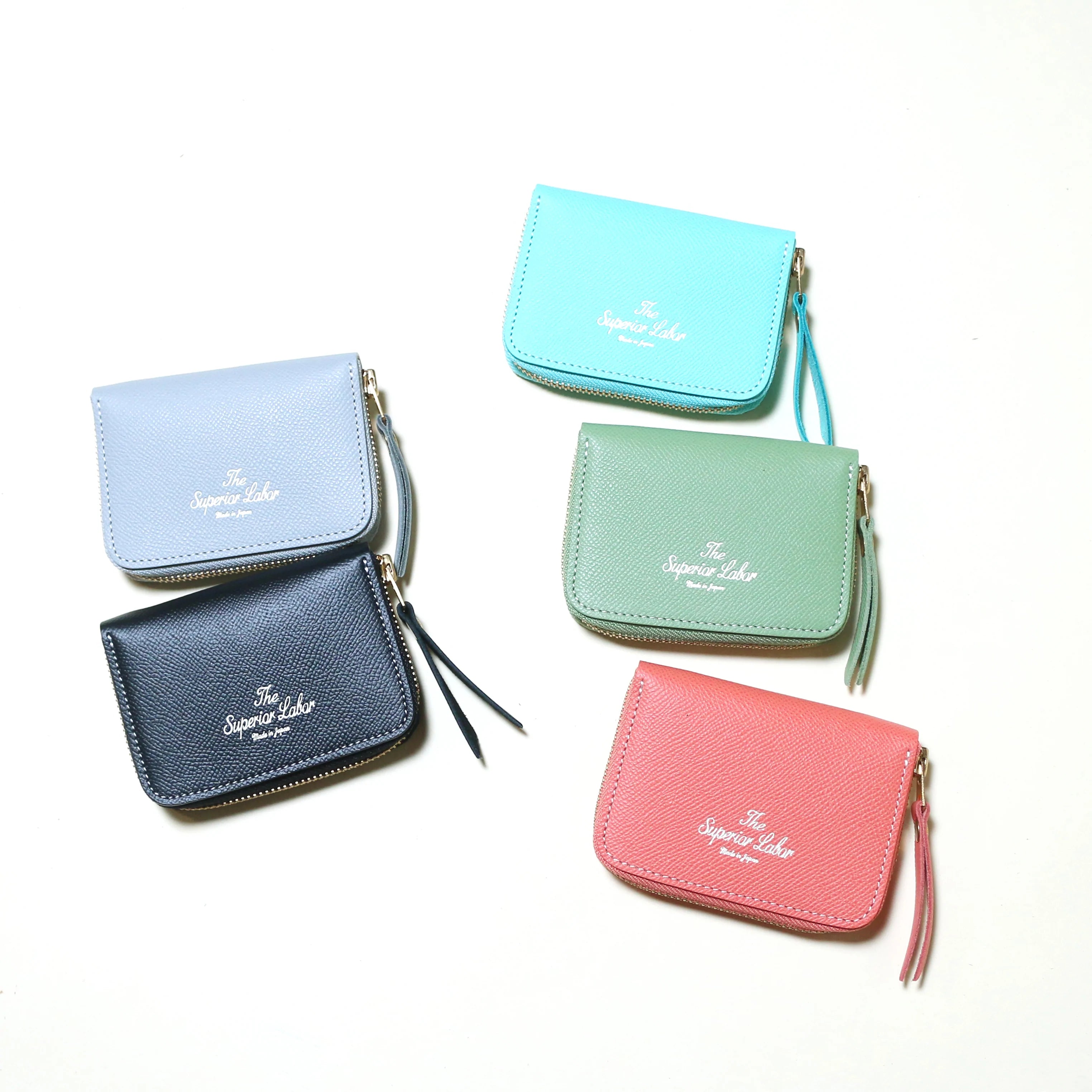 SL0802 Calf zip small wallet