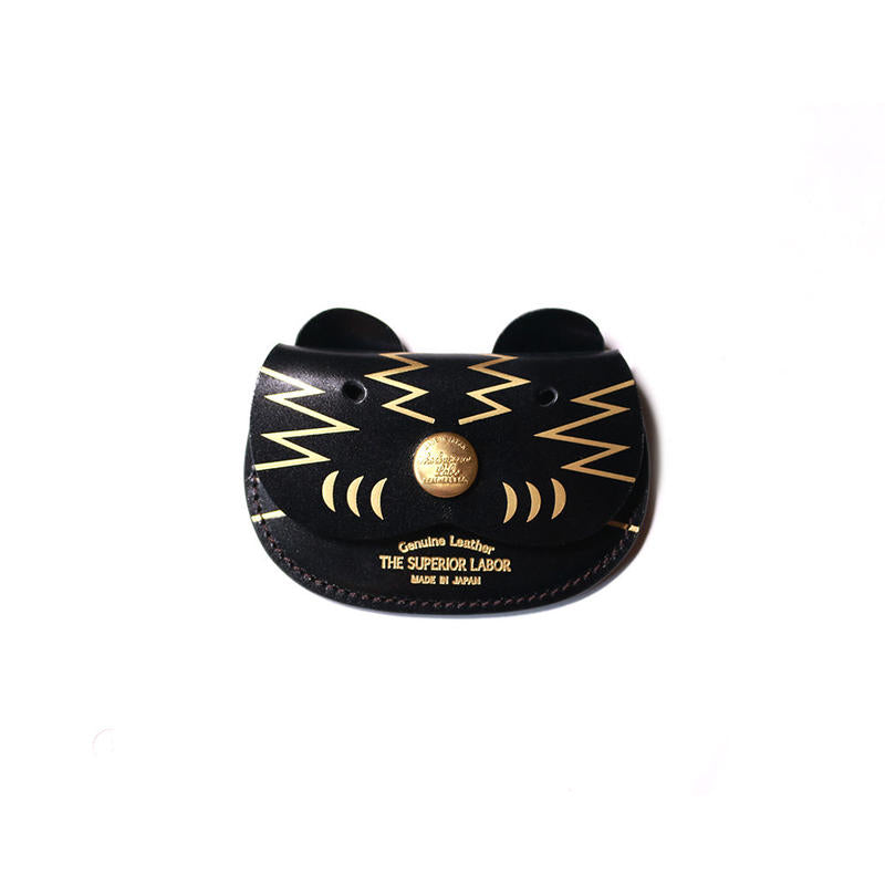 SL0251 cordovan tiger coin case