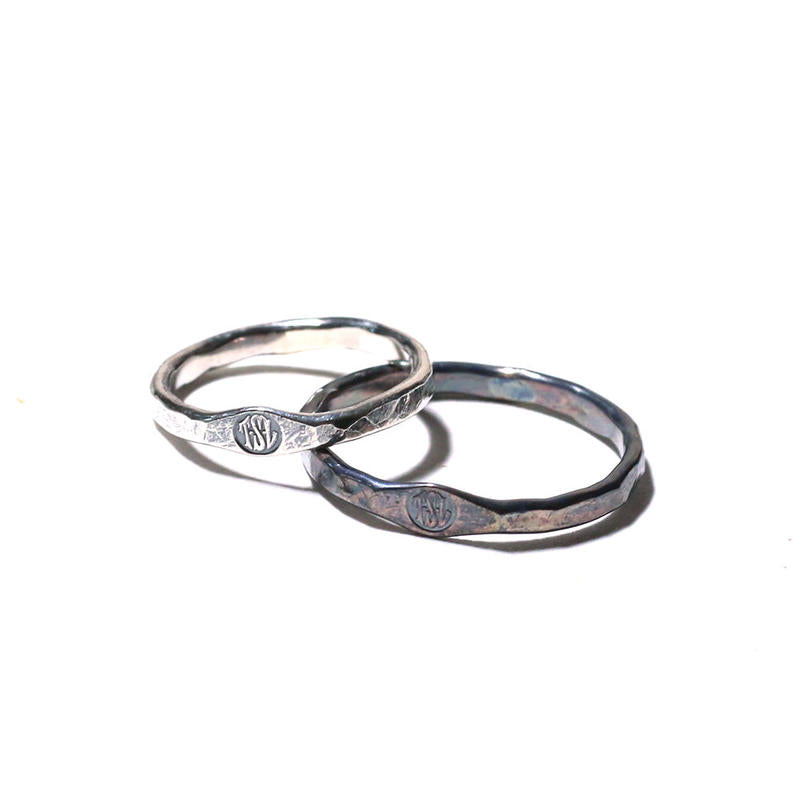 SL059 silver fine draw ring