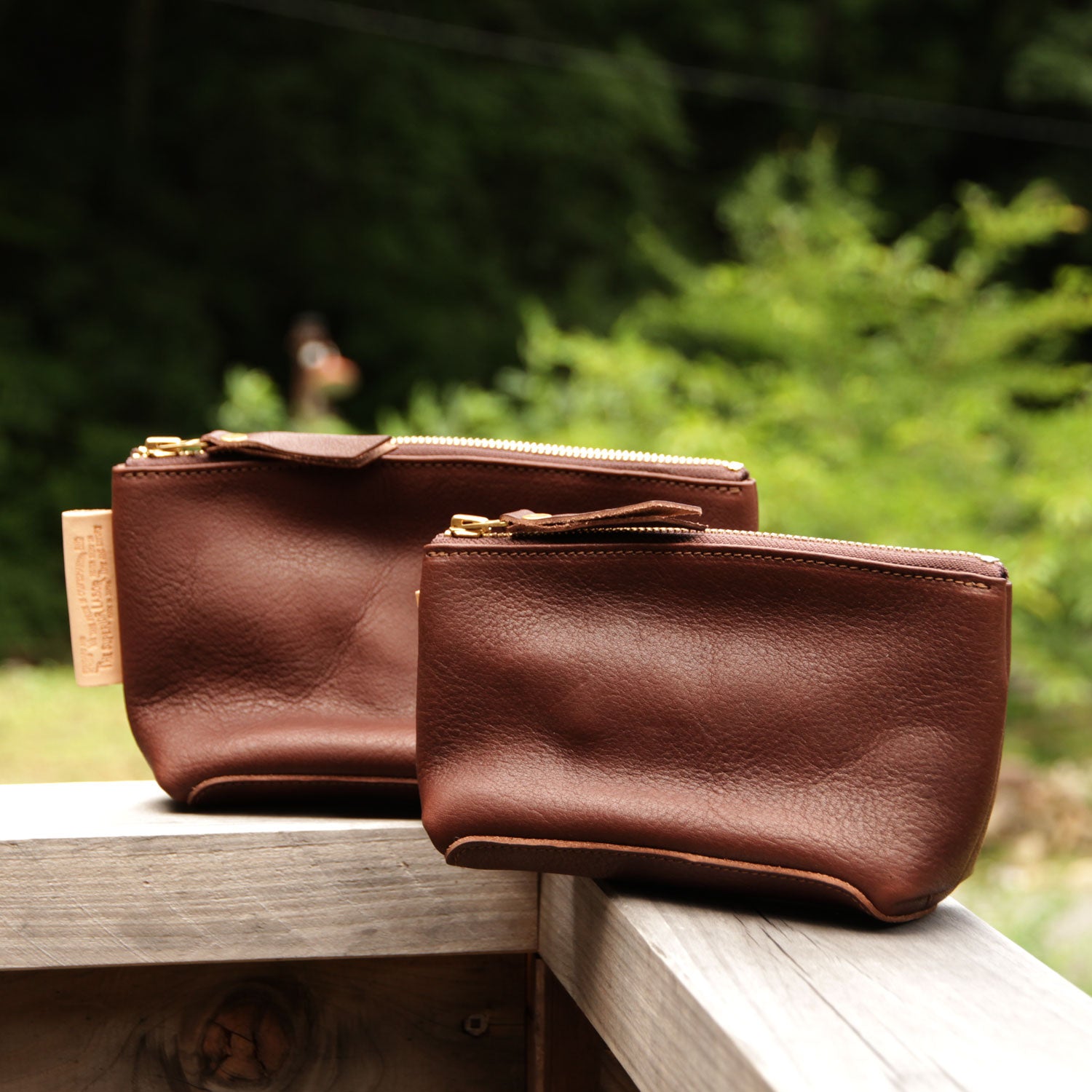 BG023 leather pouch L